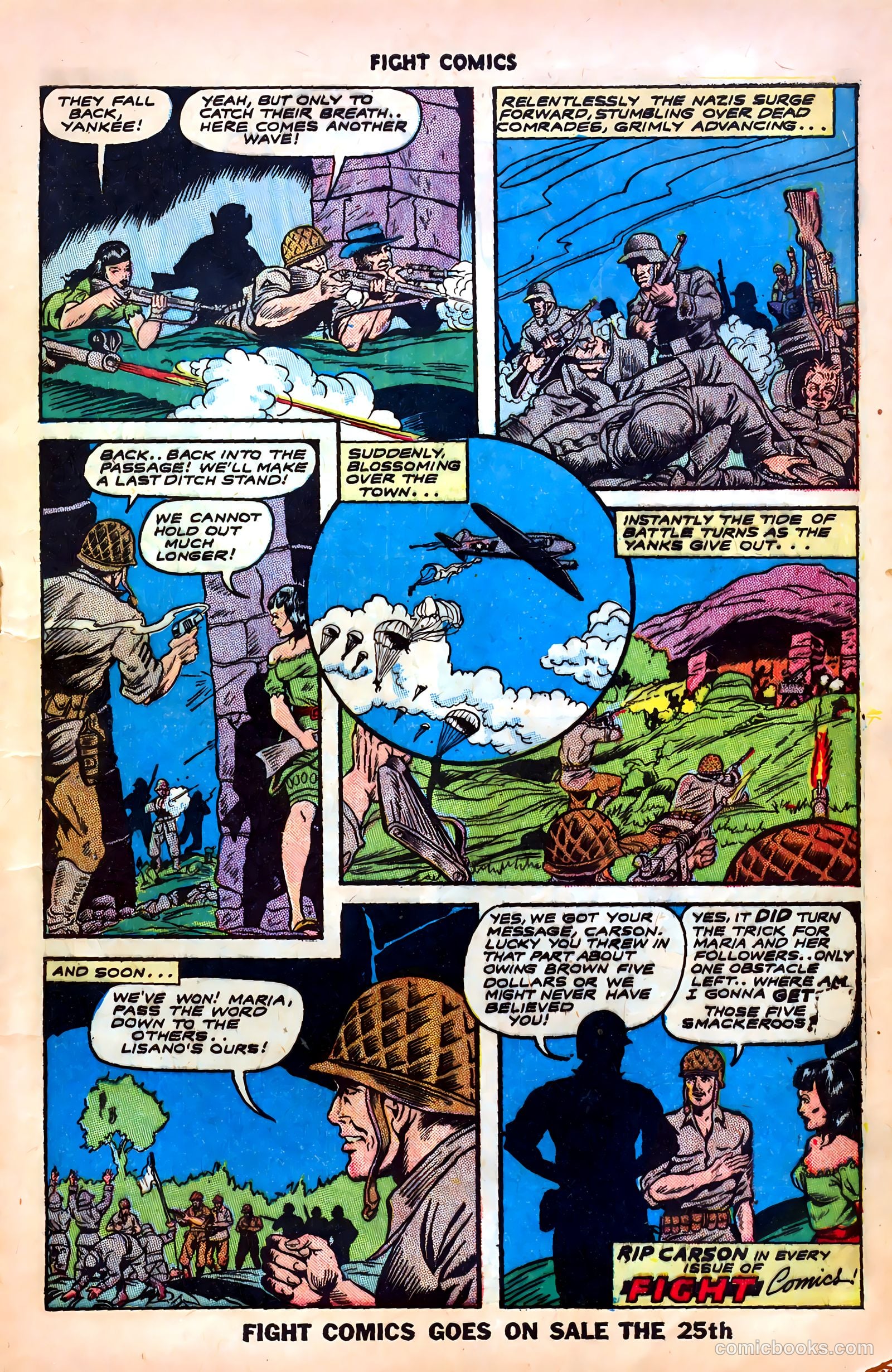 Fight Comics #35 — page 11 of 52