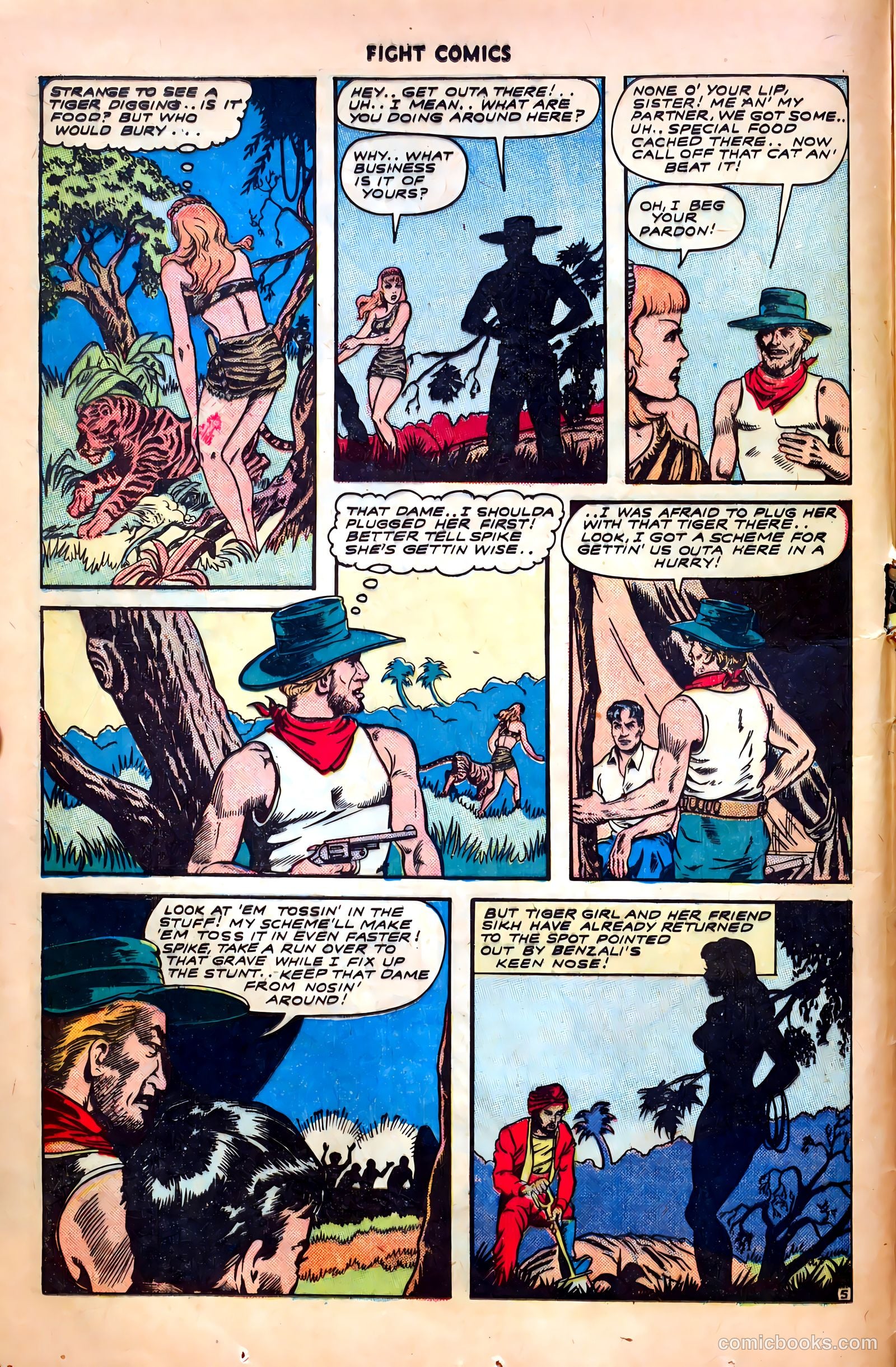Fight Comics #35 — page 16 of 52