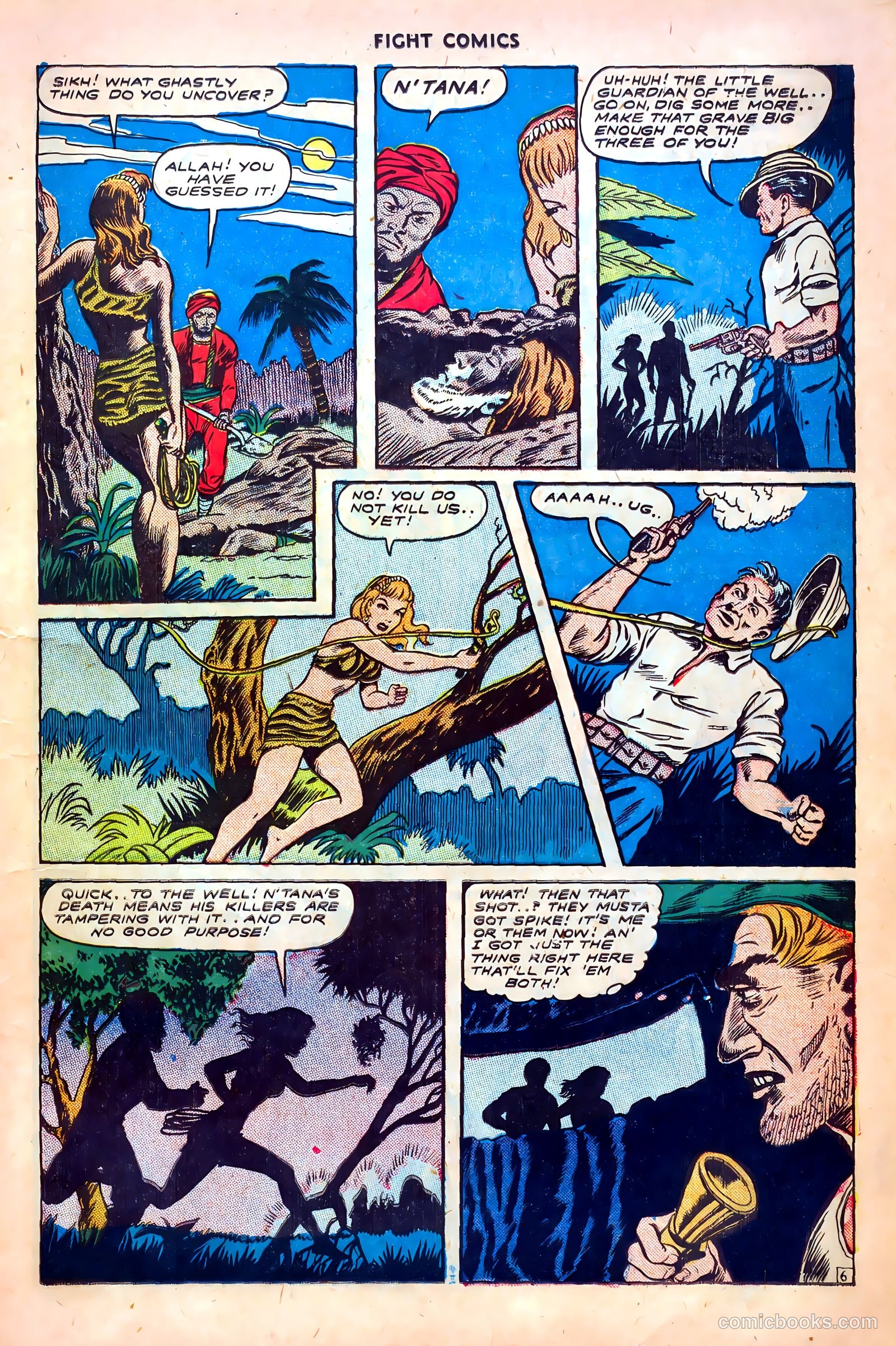 Fight Comics #35 — page 17 of 52
