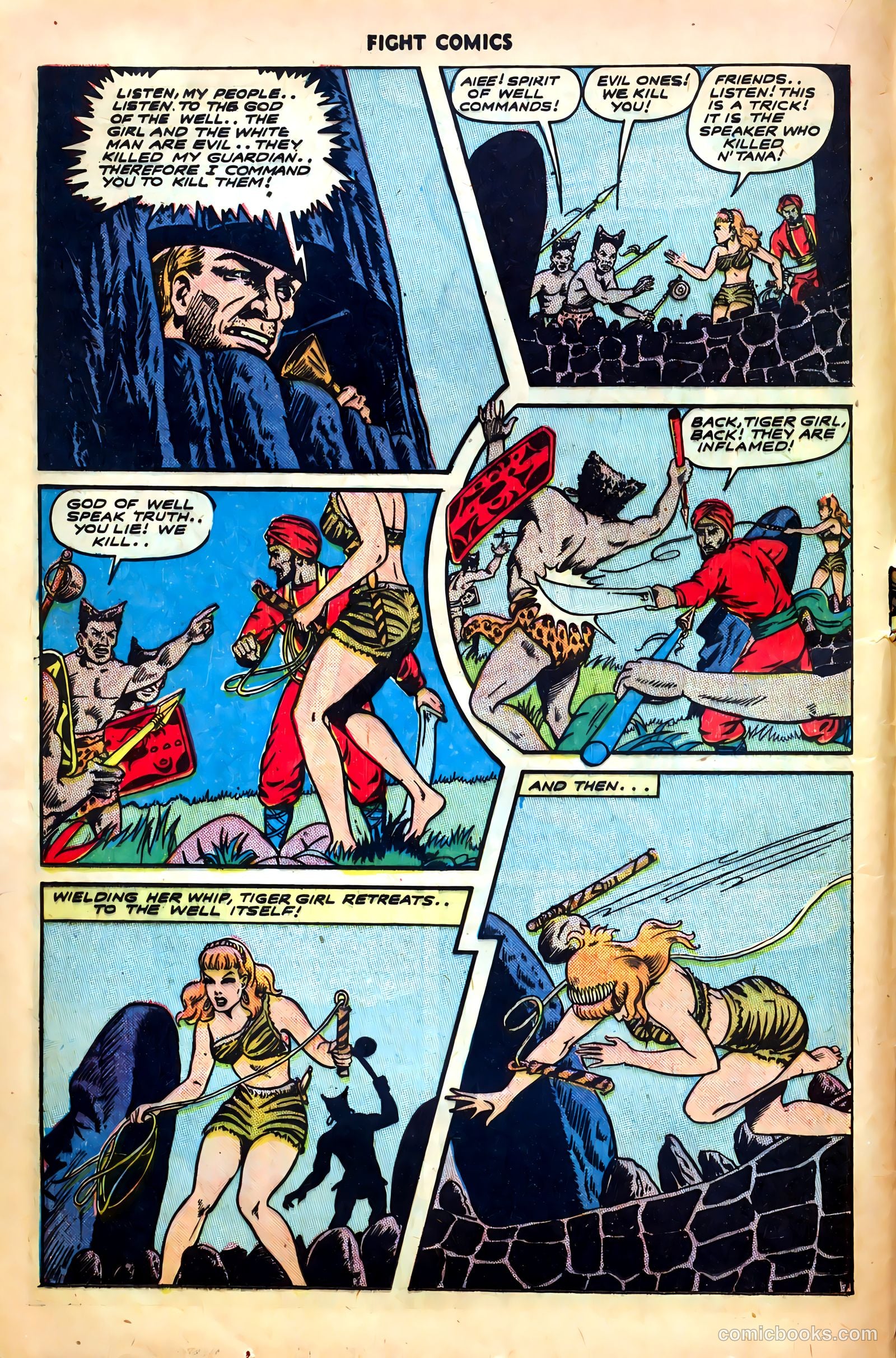 Fight Comics #35 — page 18 of 52