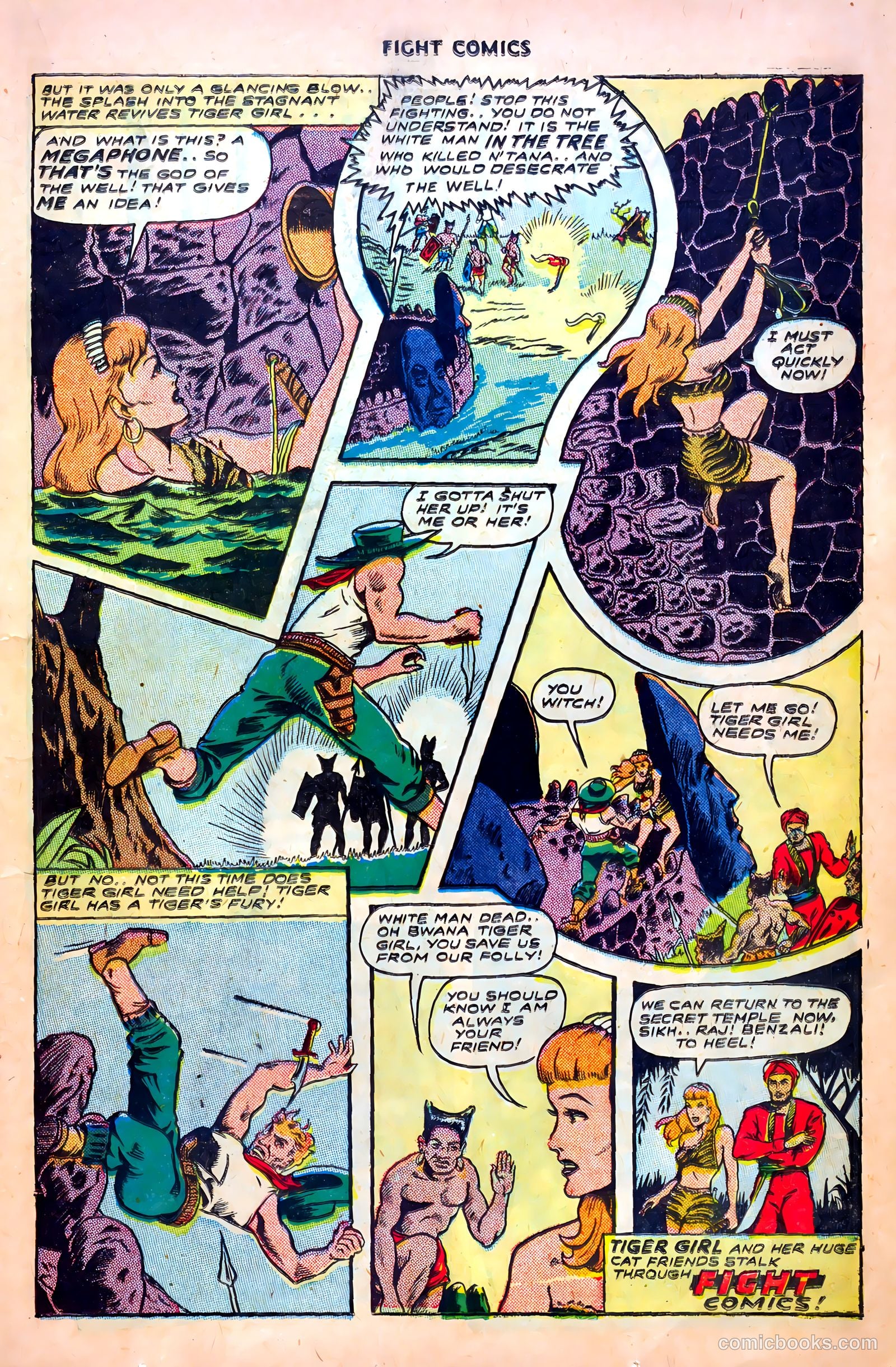 Fight Comics #35 — page 19 of 52