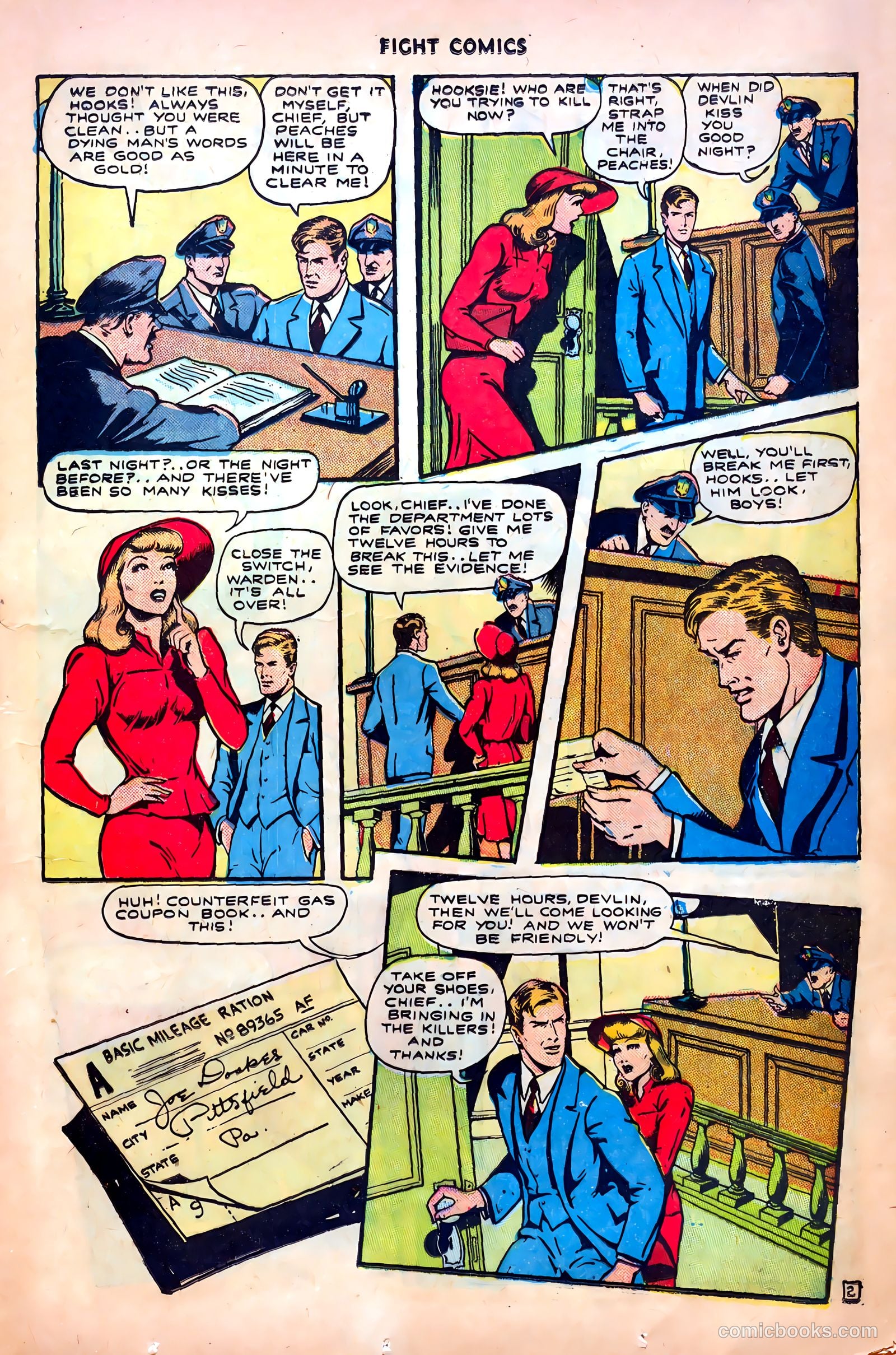 Fight Comics #35 — page 21 of 52