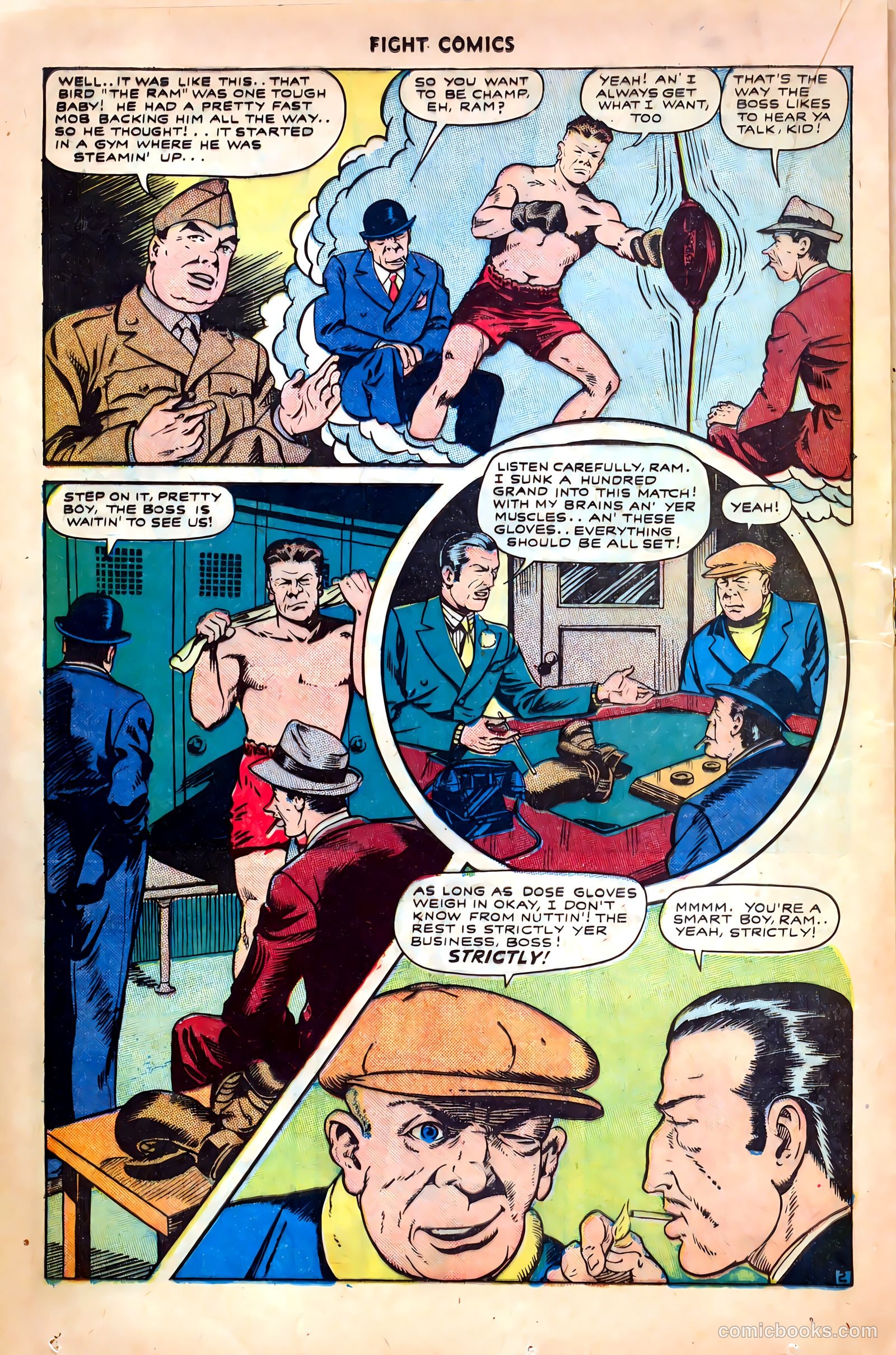 Fight Comics #35 — page 28 of 52