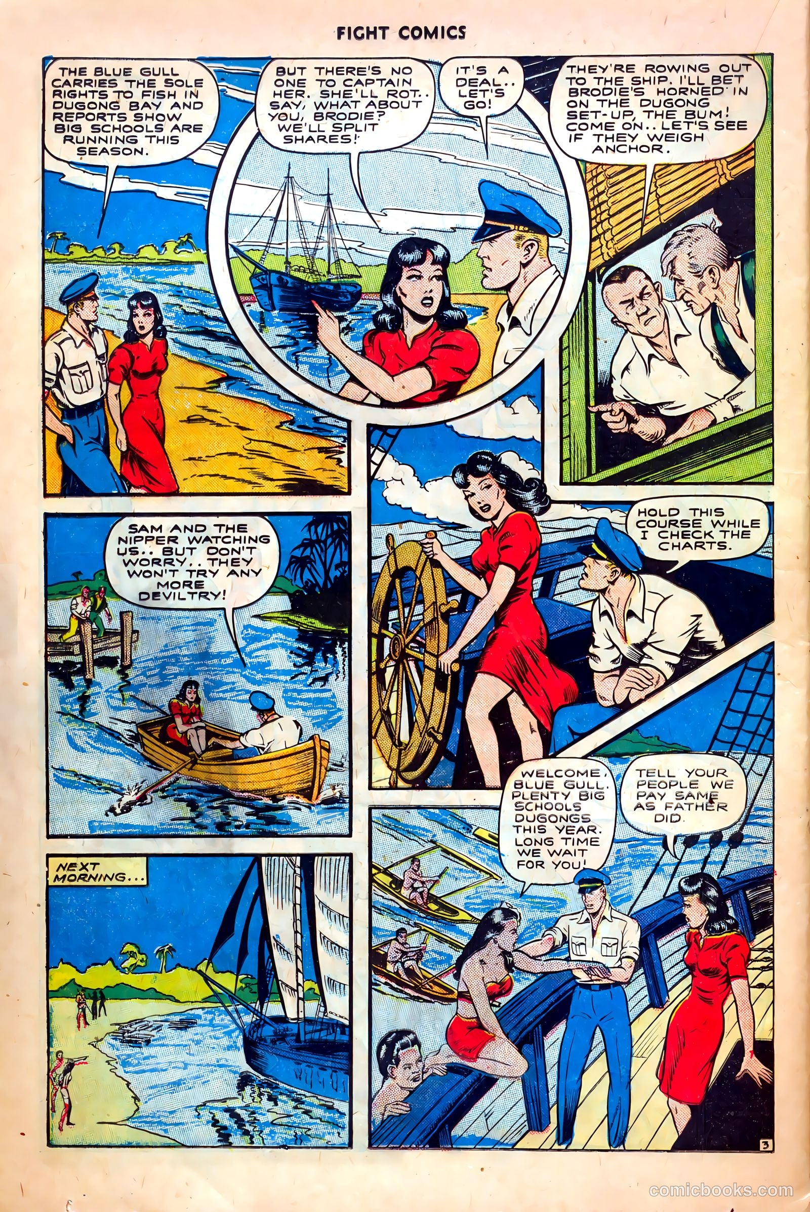 Fight Comics #35 — page 36 of 52