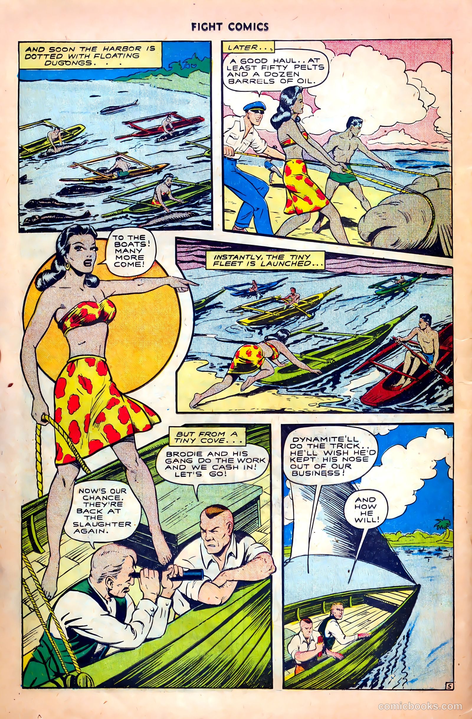 Fight Comics #35 — page 38 of 52