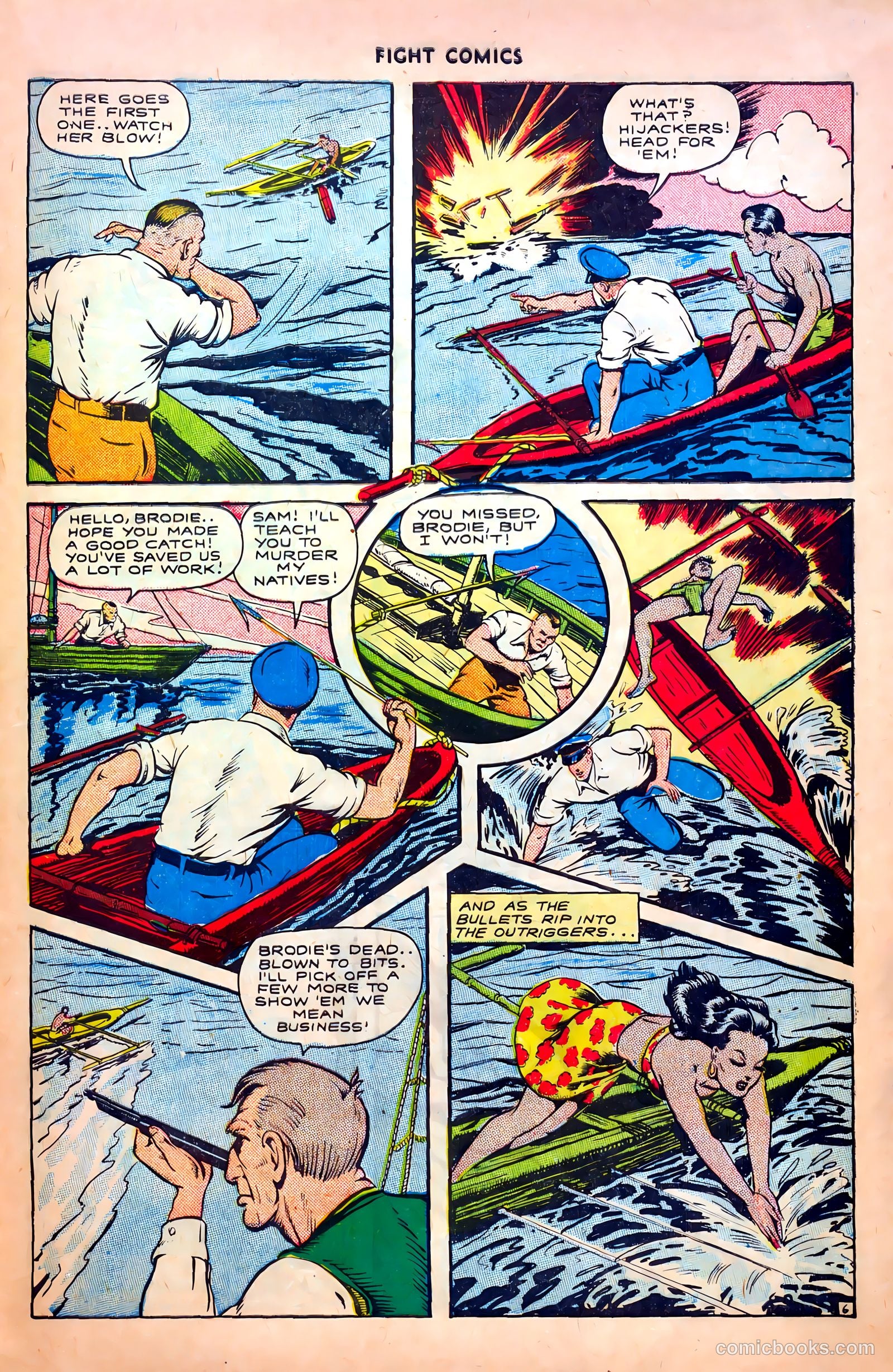 Fight Comics #35 — page 39 of 52