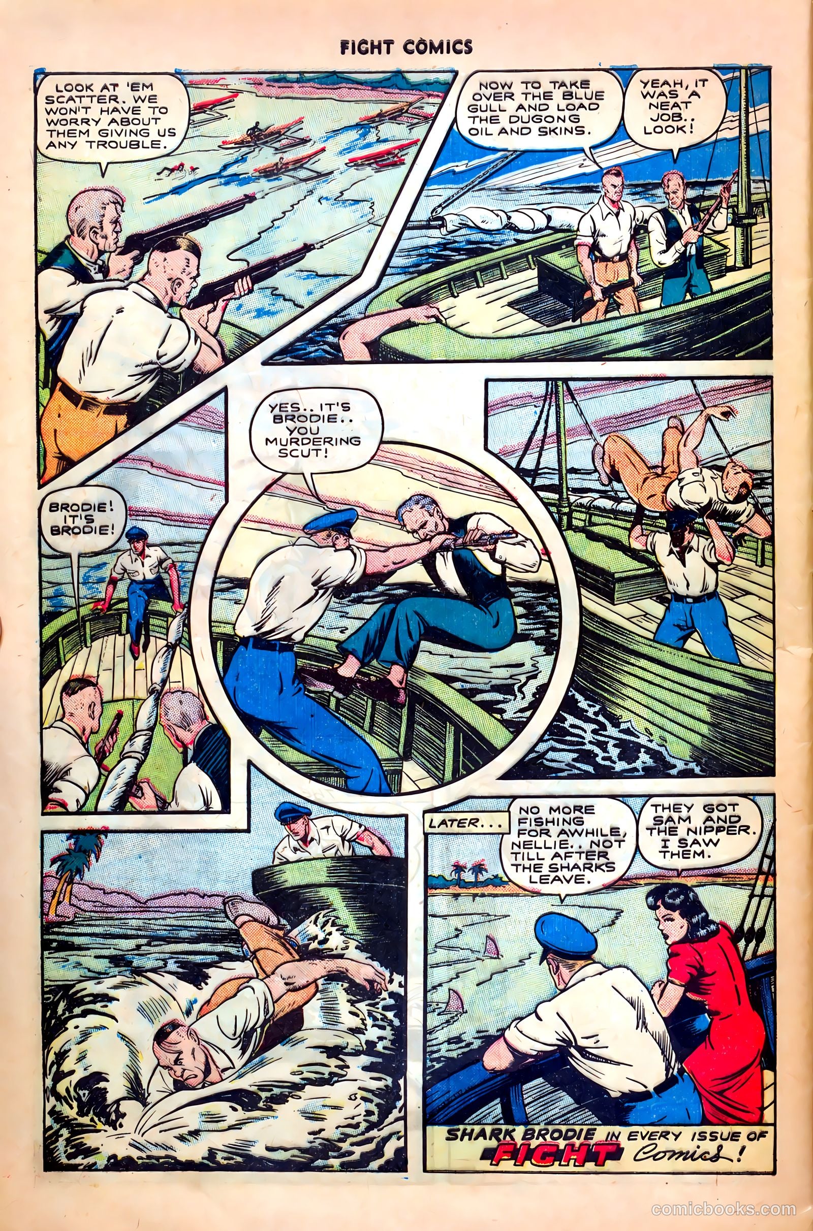 Fight Comics #35 — page 40 of 52