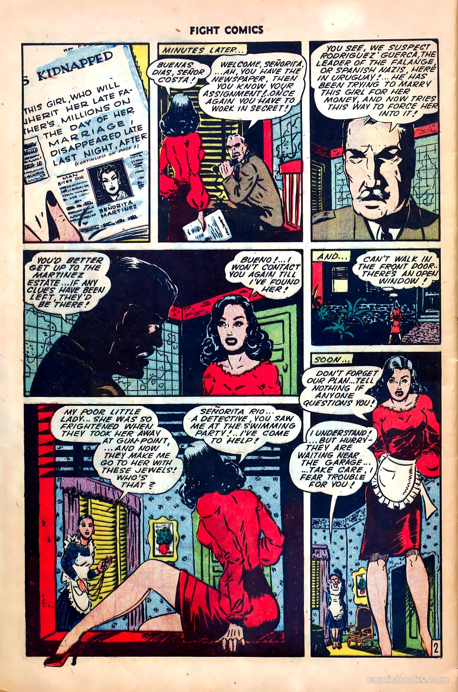 Fight Comics #35 — page 42 of 52
