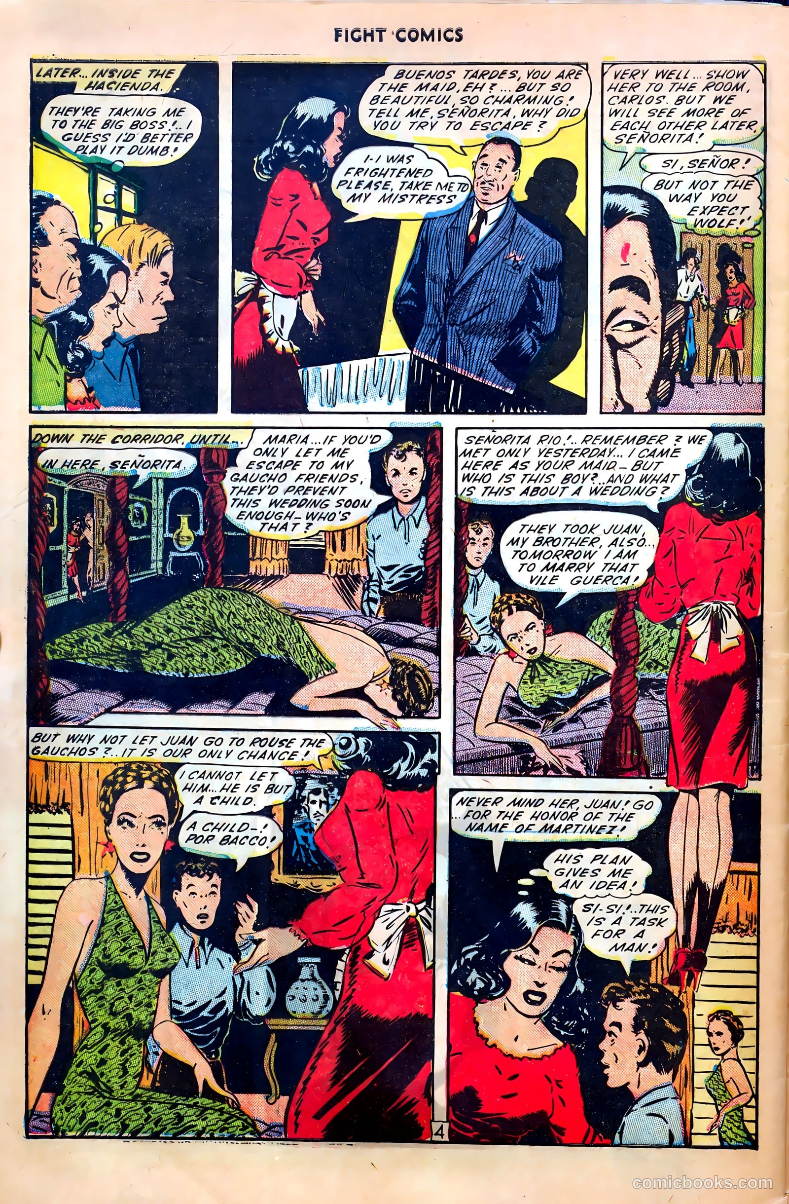 Fight Comics #35 — page 44 of 52