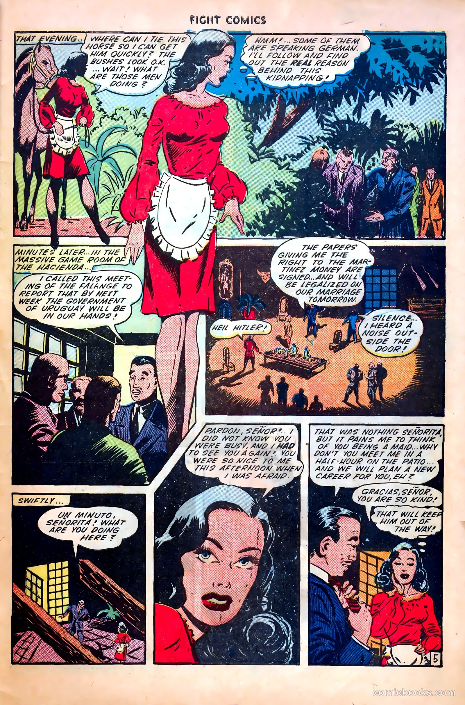 Fight Comics #35 — page 45 of 52