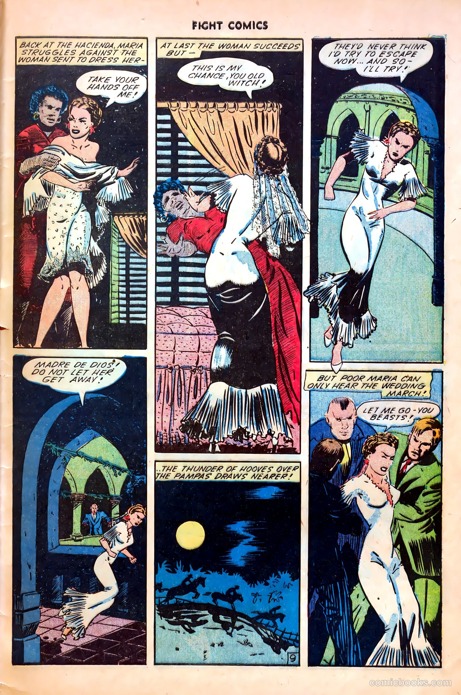 Fight Comics #35 — page 49 of 52