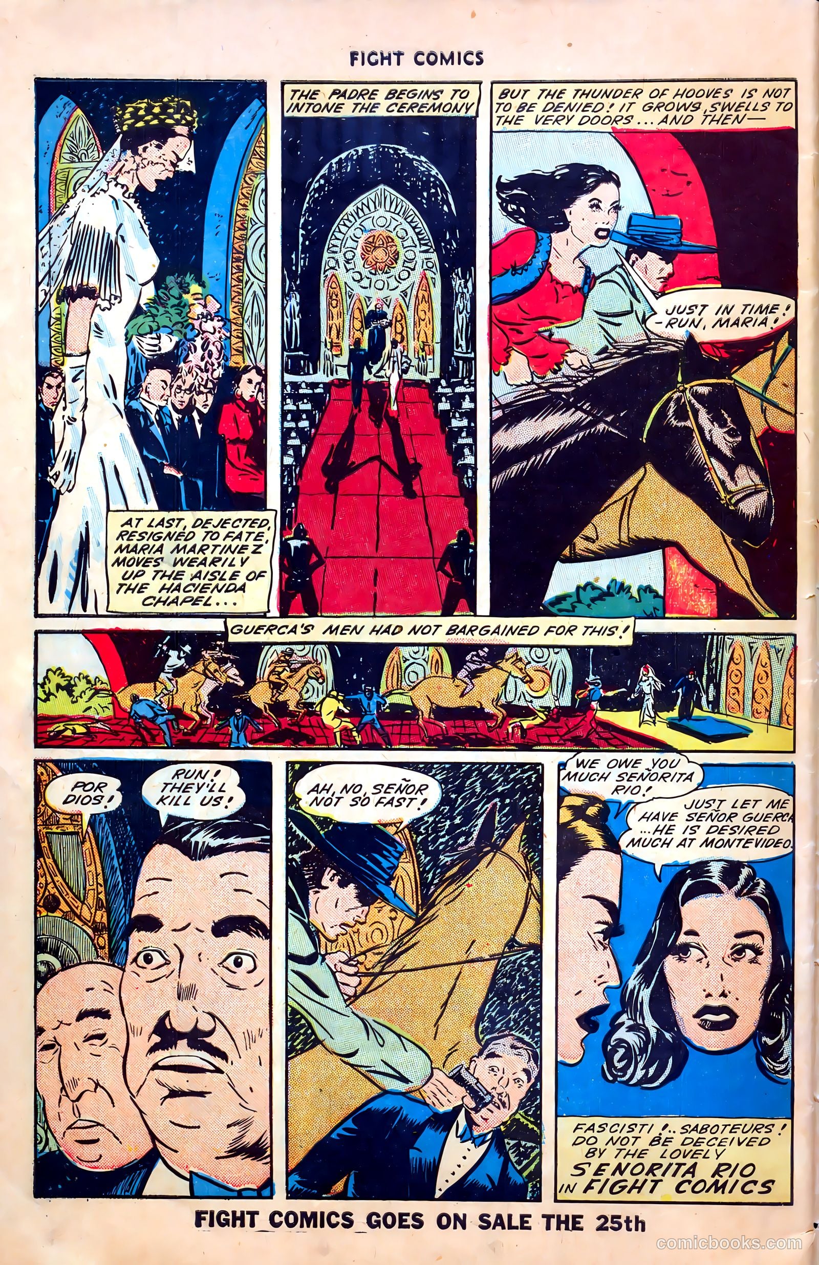 Fight Comics #35 — page 50 of 52