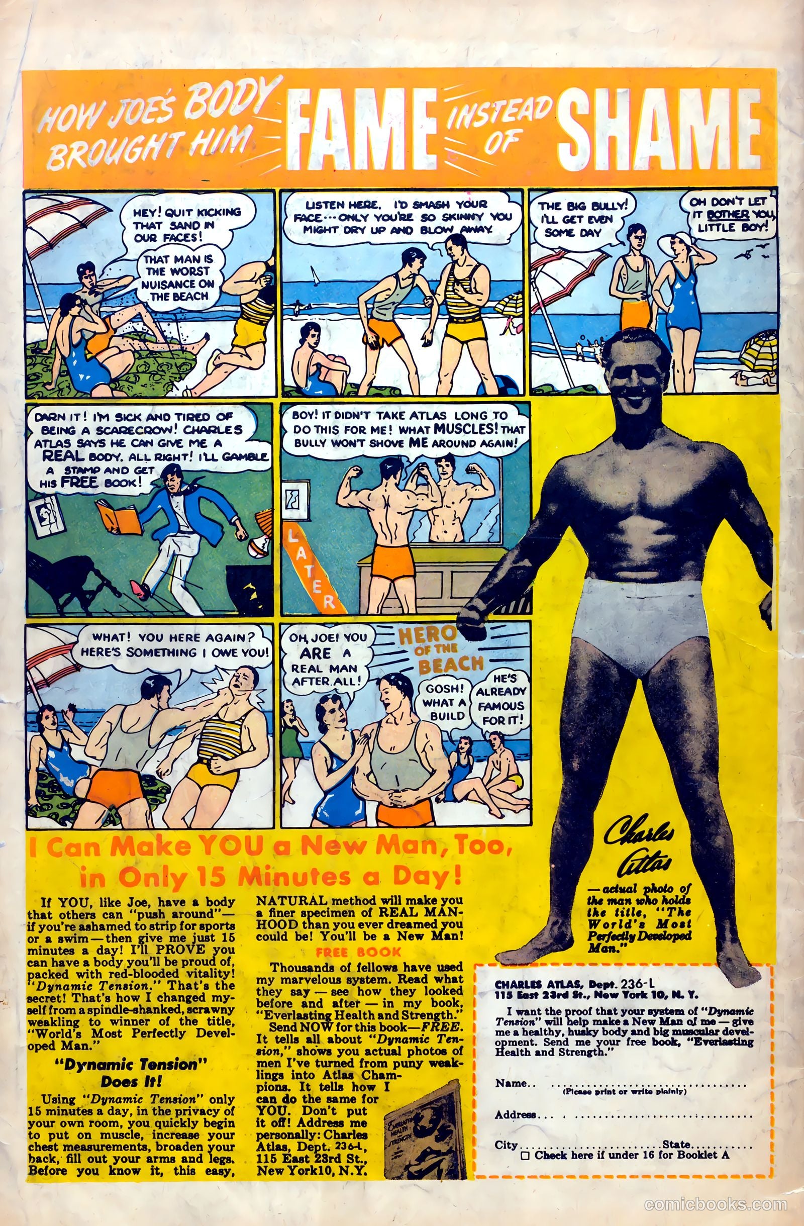 Fight Comics #35 — page 52 of 52