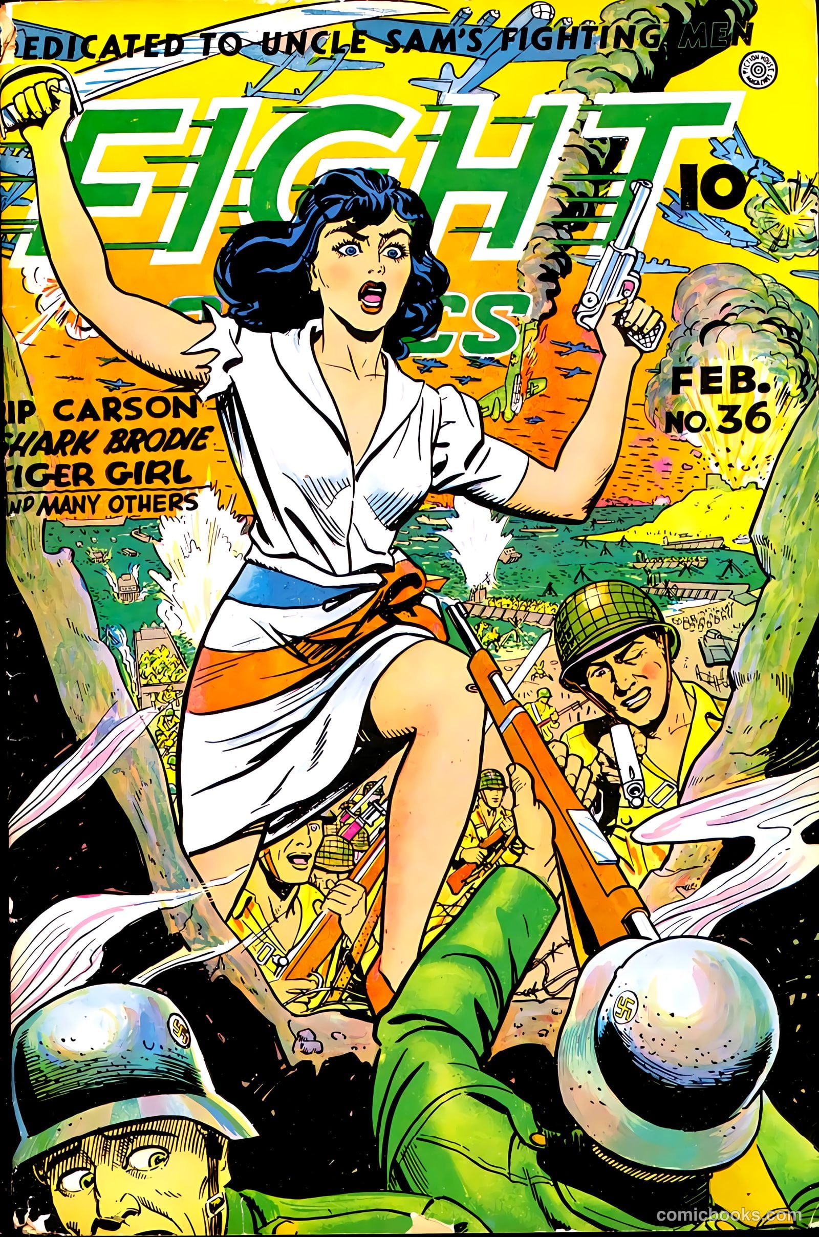 Fight Comics #36 — page 1 of 52