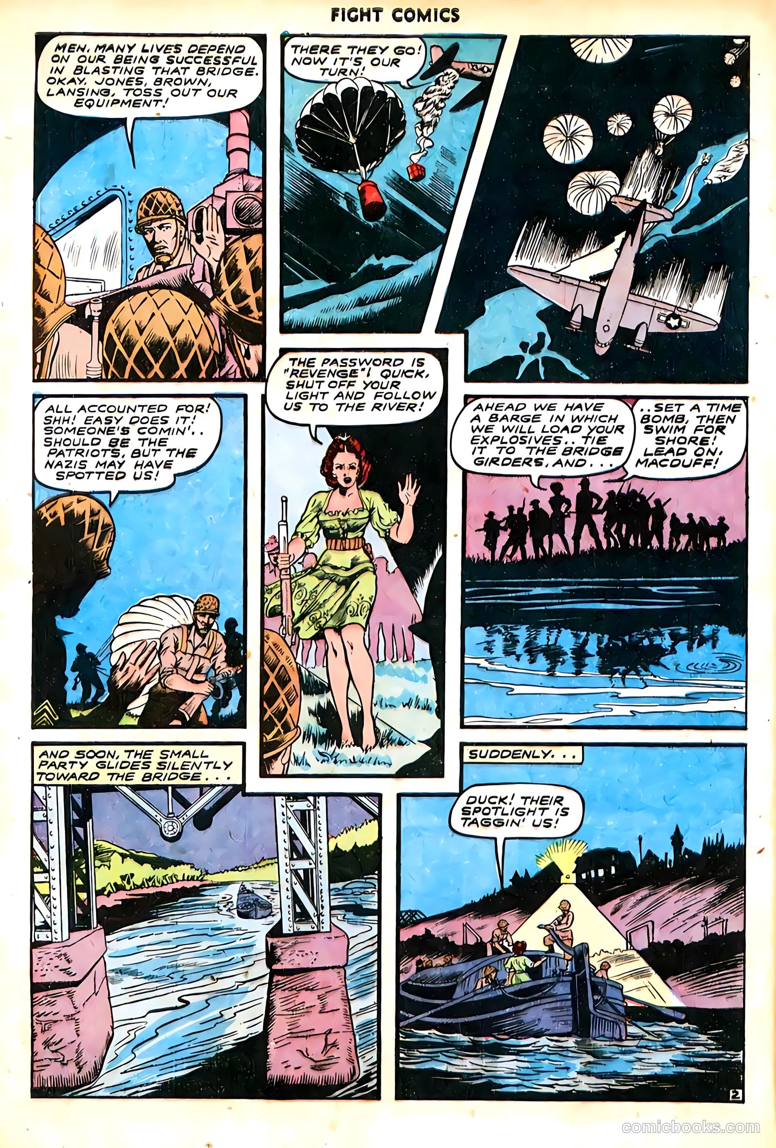 Fight Comics #36 — page 4 of 52