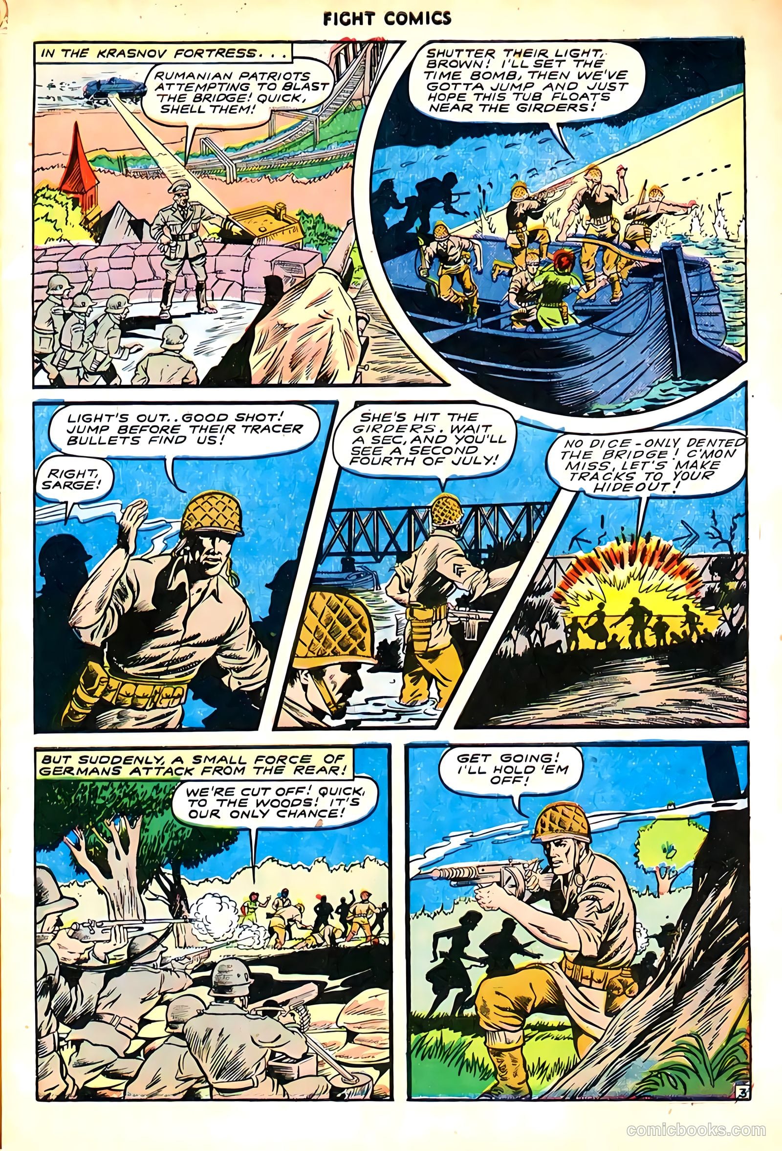 Fight Comics #36 — page 5 of 52