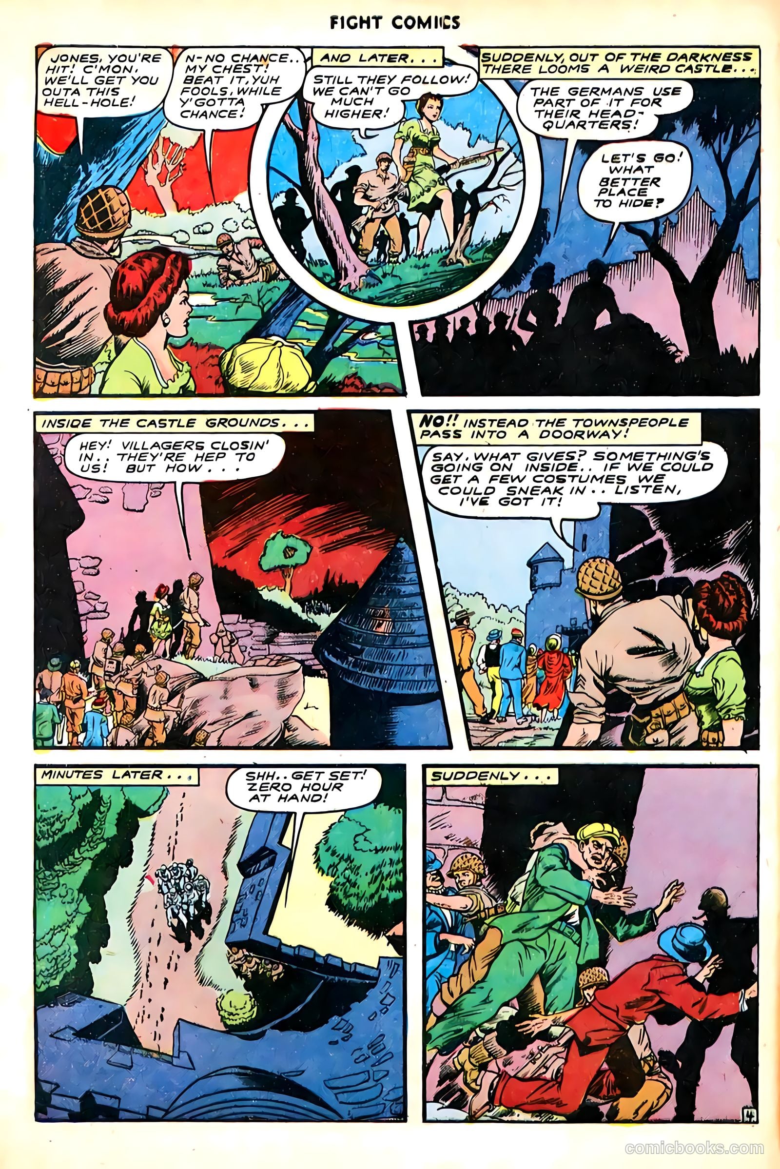 Fight Comics #36 — page 6 of 52