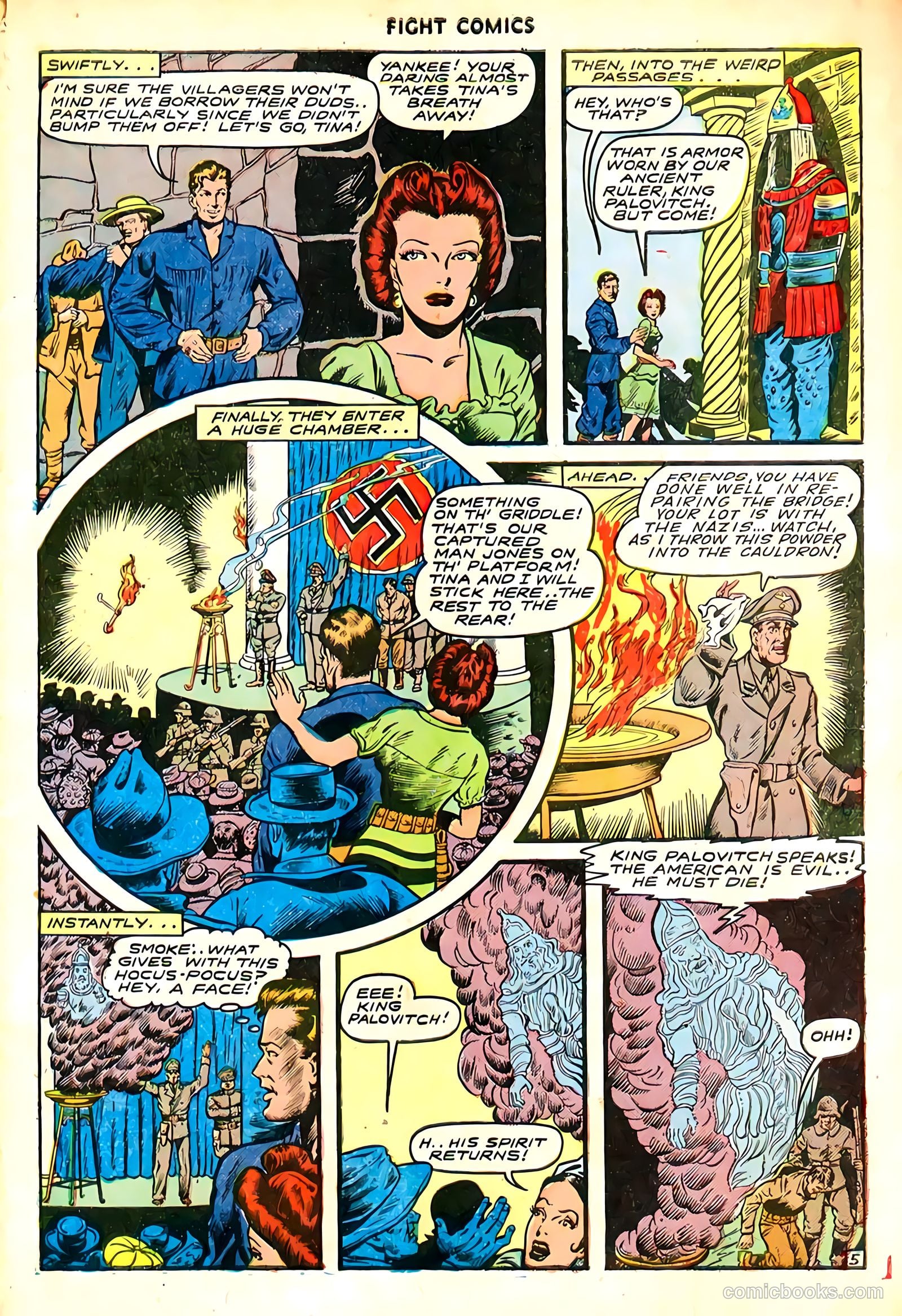 Fight Comics #36 — page 7 of 52
