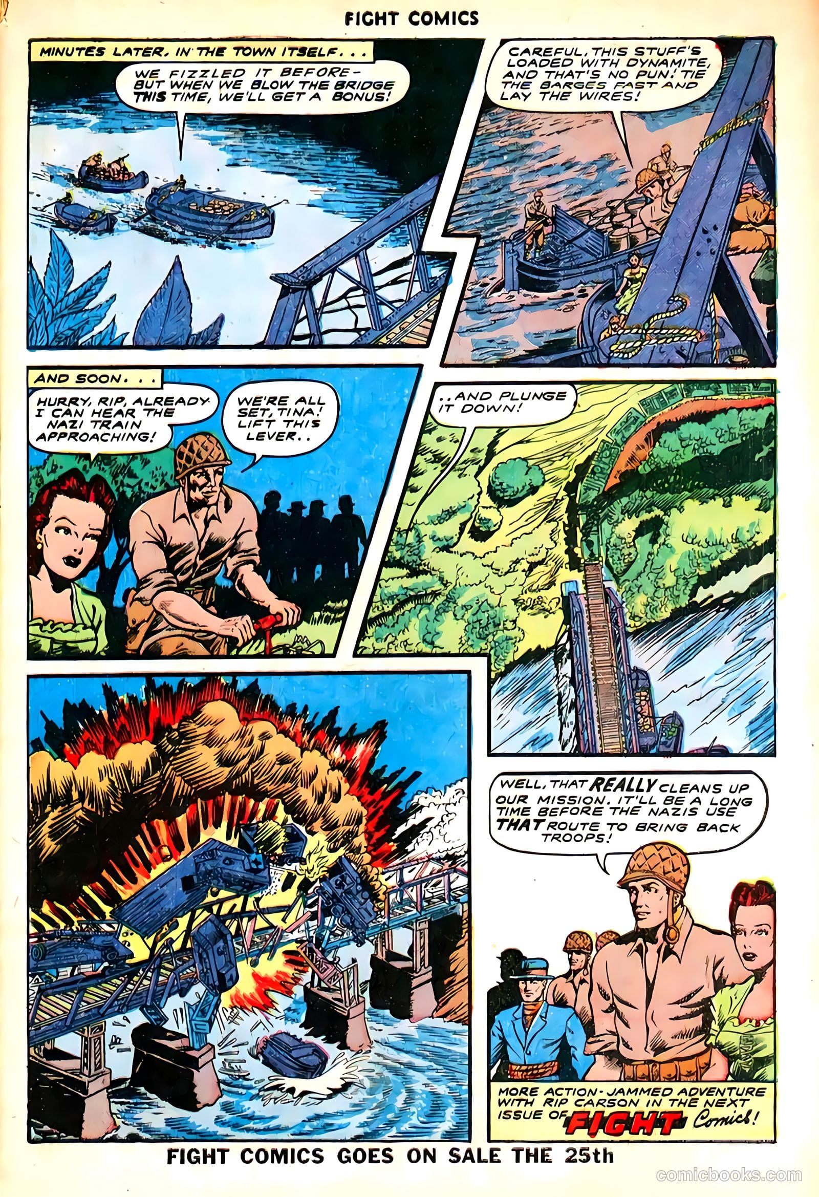 Fight Comics #36 — page 11 of 52