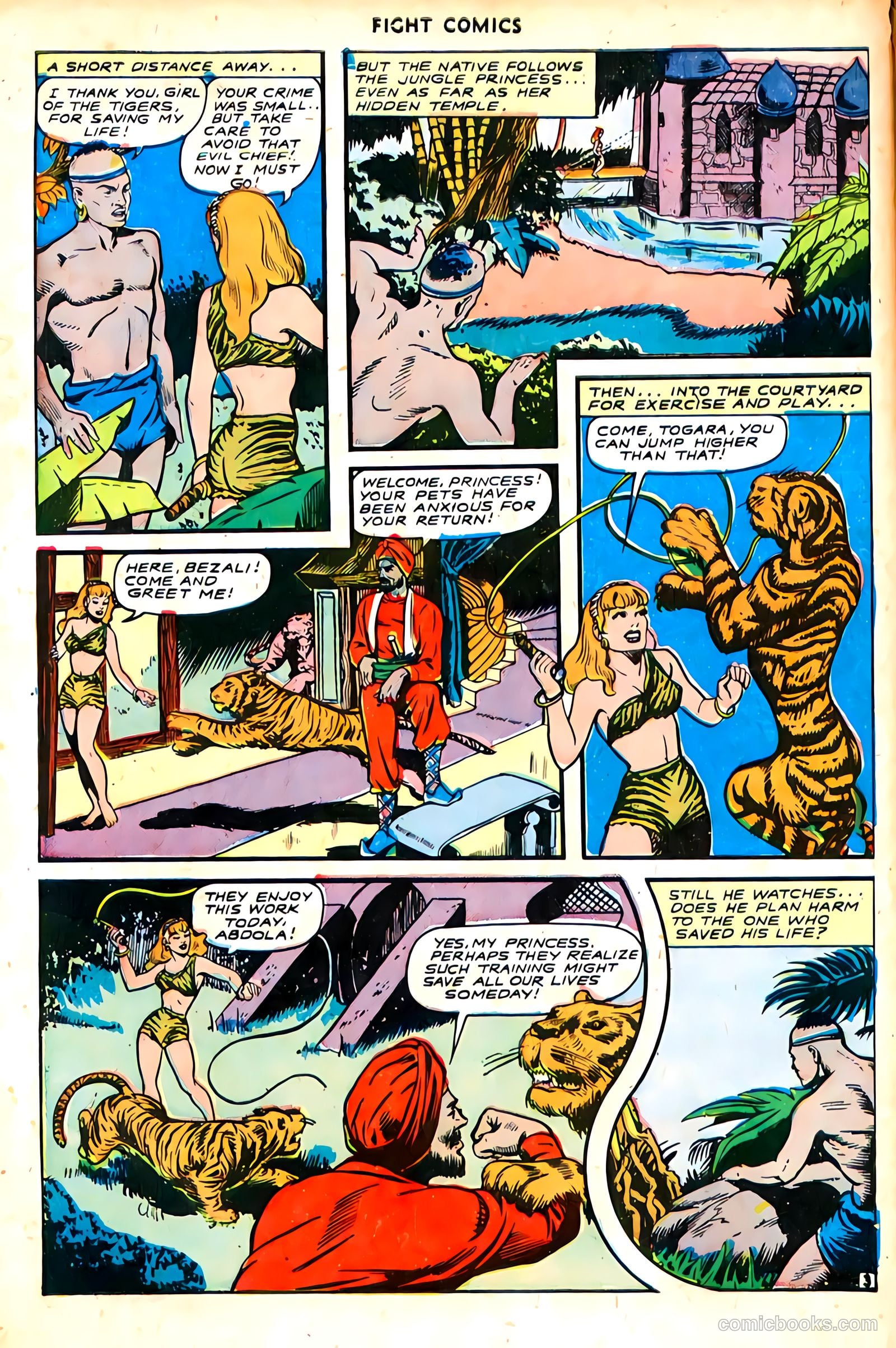 Fight Comics #36 — page 14 of 52