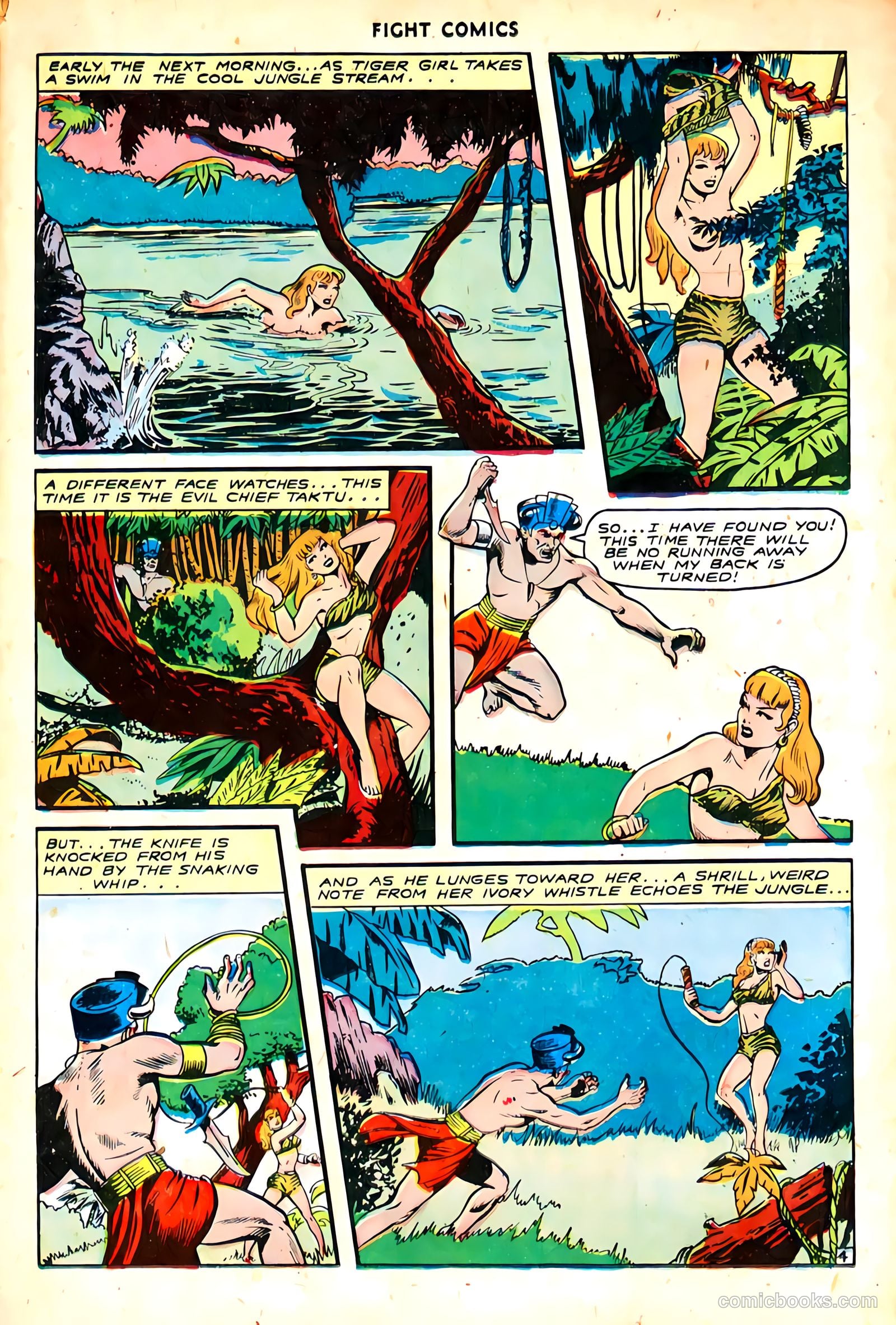 Fight Comics #36 — page 15 of 52