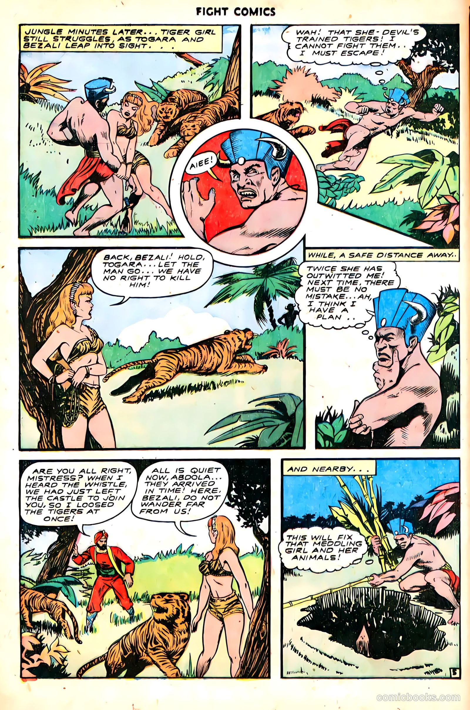 Fight Comics #36 — page 16 of 52