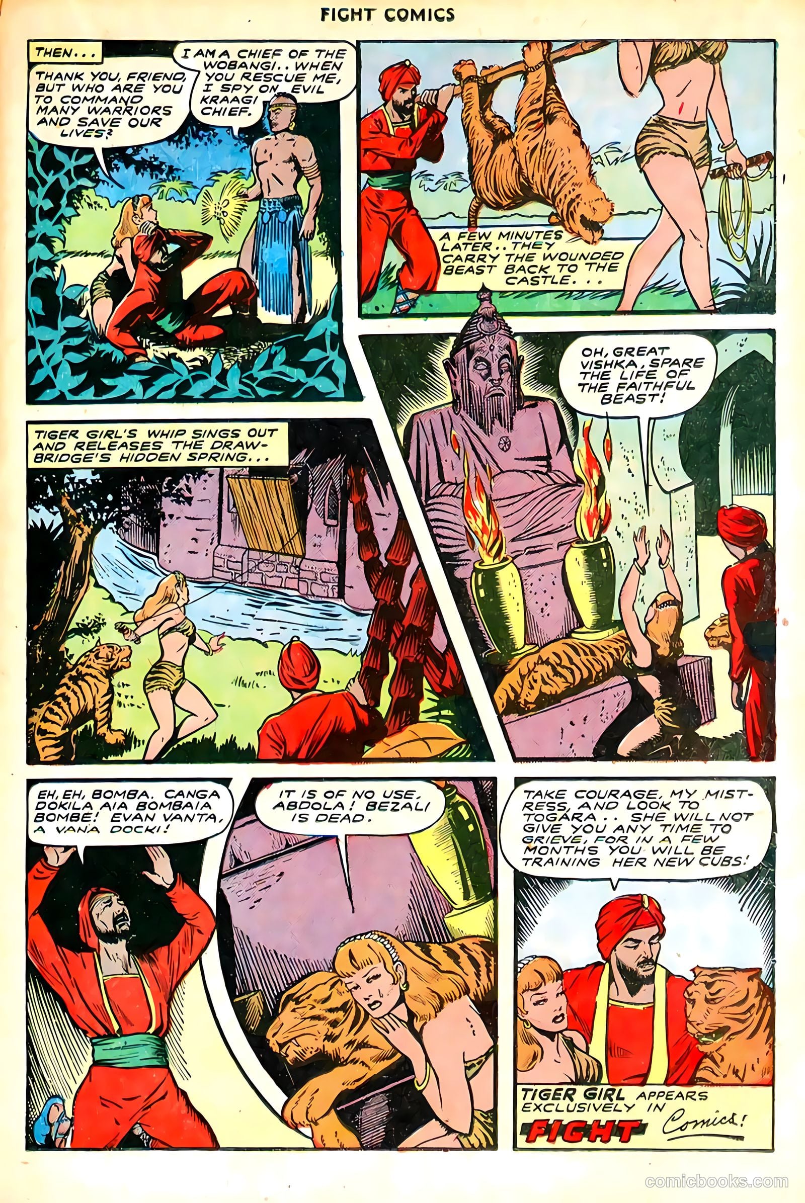 Fight Comics #36 — page 19 of 52