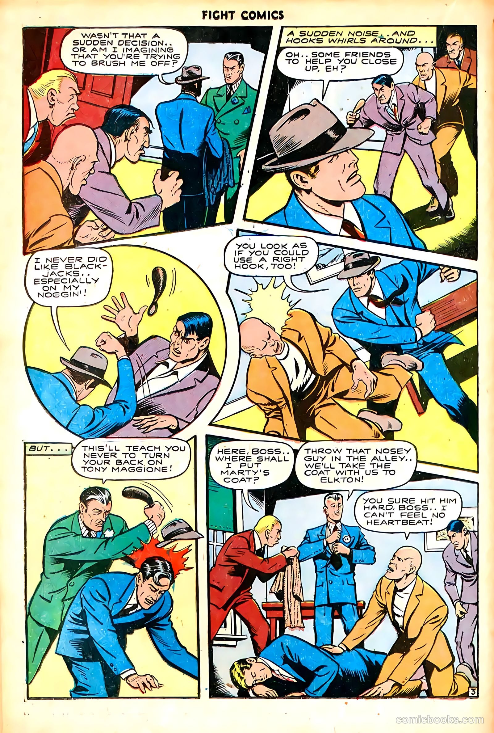 Fight Comics #36 — page 22 of 52