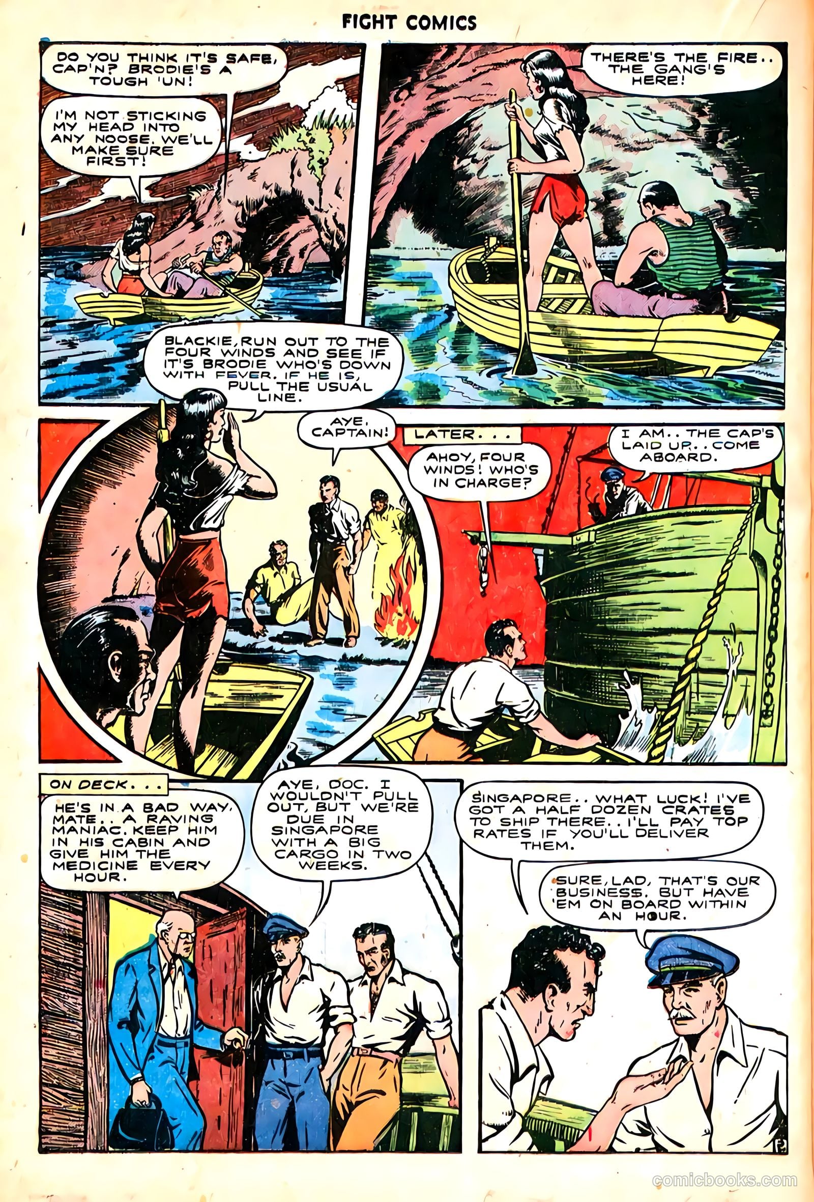 Fight Comics #36 — page 28 of 52