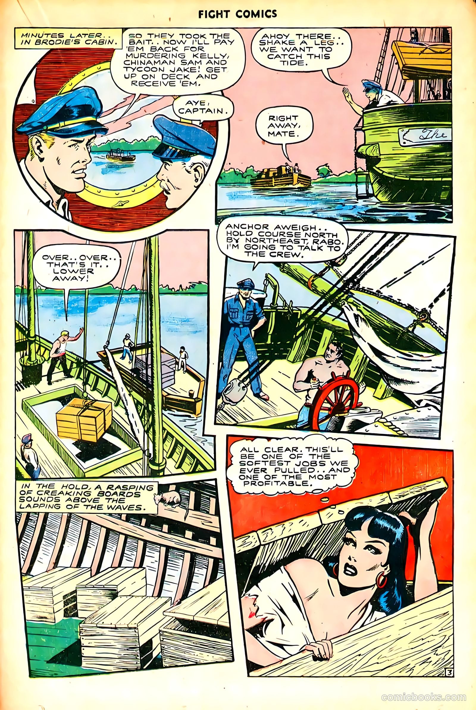Fight Comics #36 — page 29 of 52