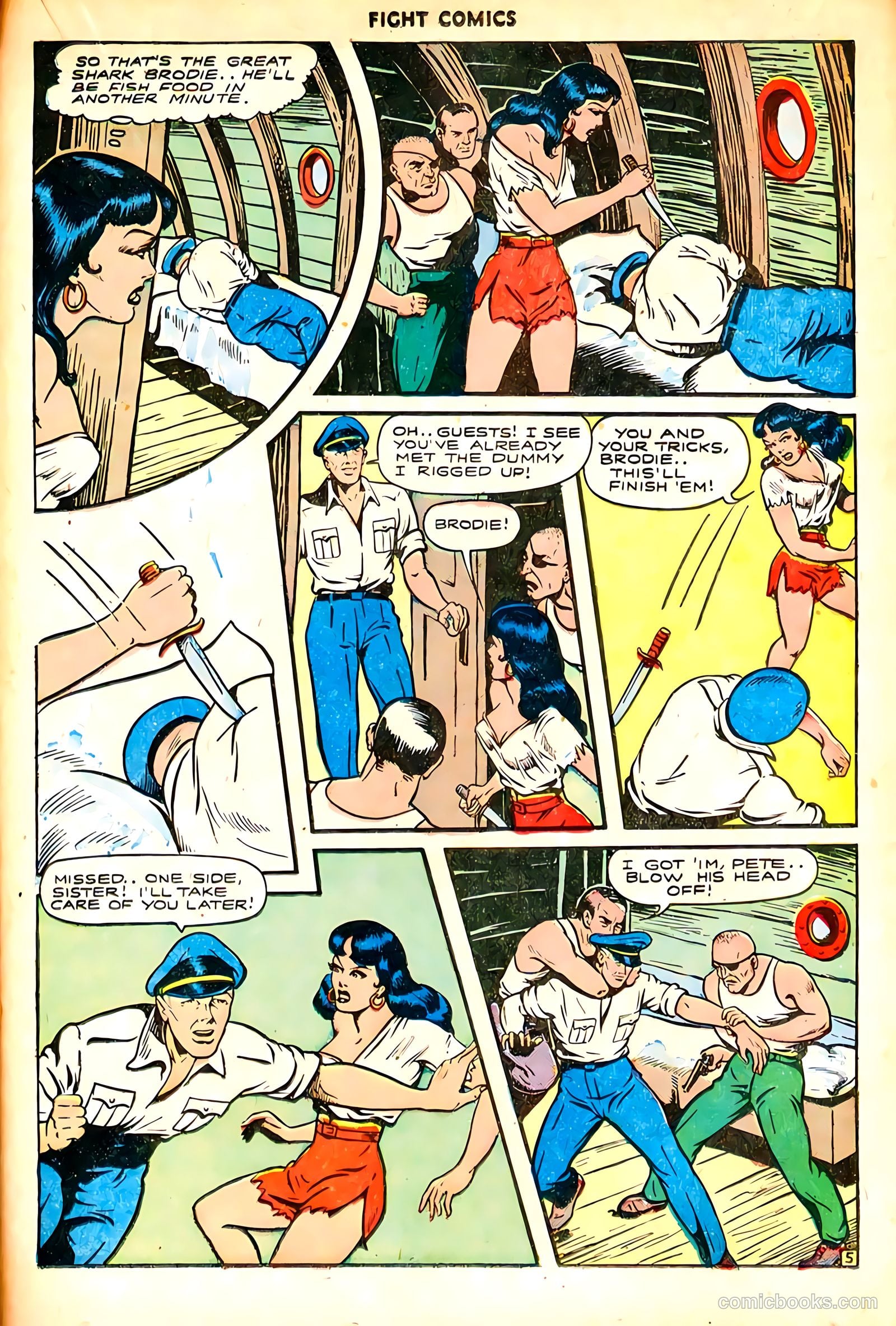 Fight Comics #36 — page 31 of 52