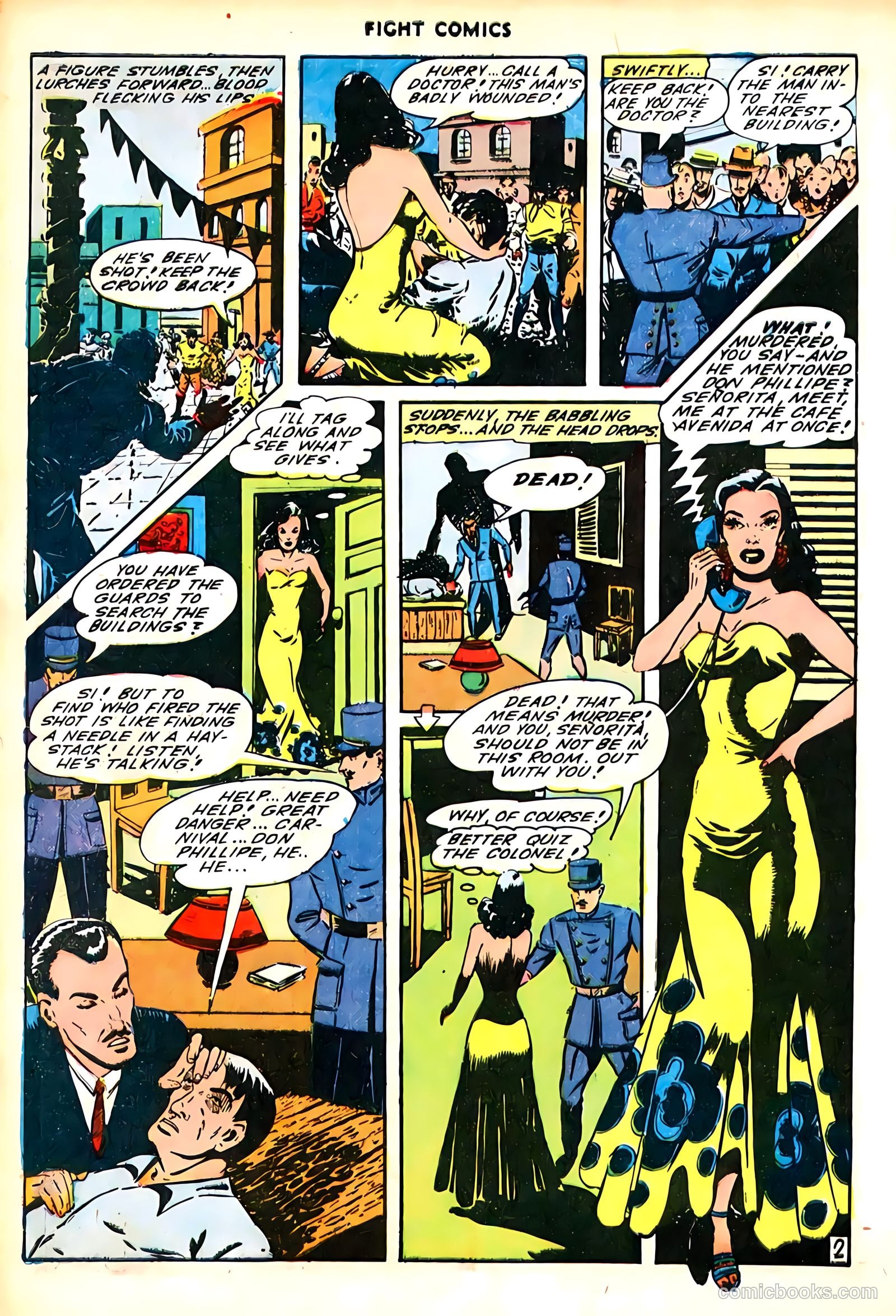 Fight Comics #36 — page 42 of 52