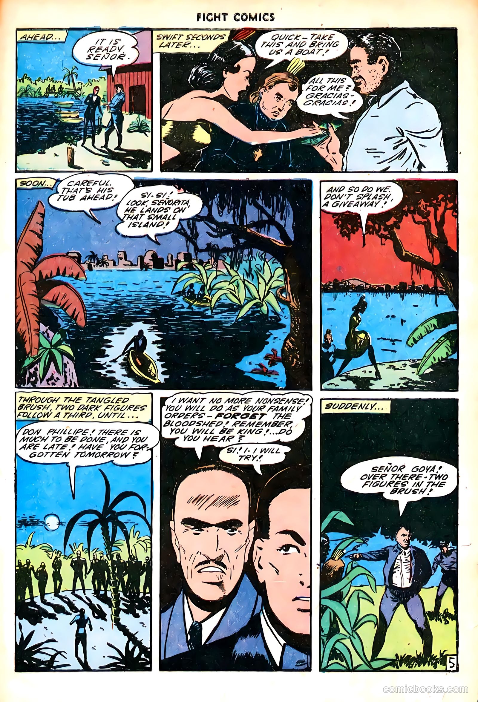 Fight Comics #36 — page 45 of 52