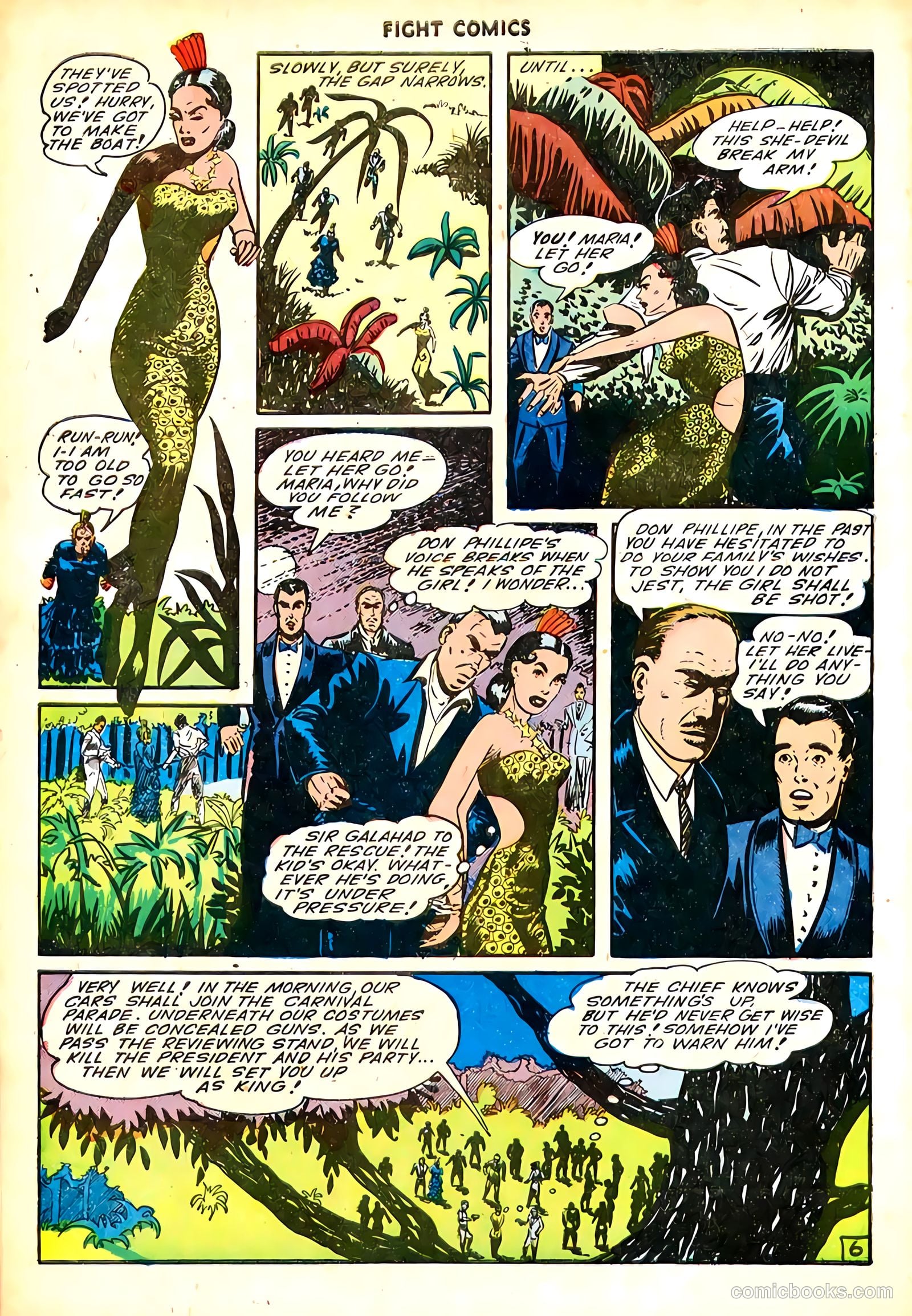 Fight Comics #36 — page 46 of 52