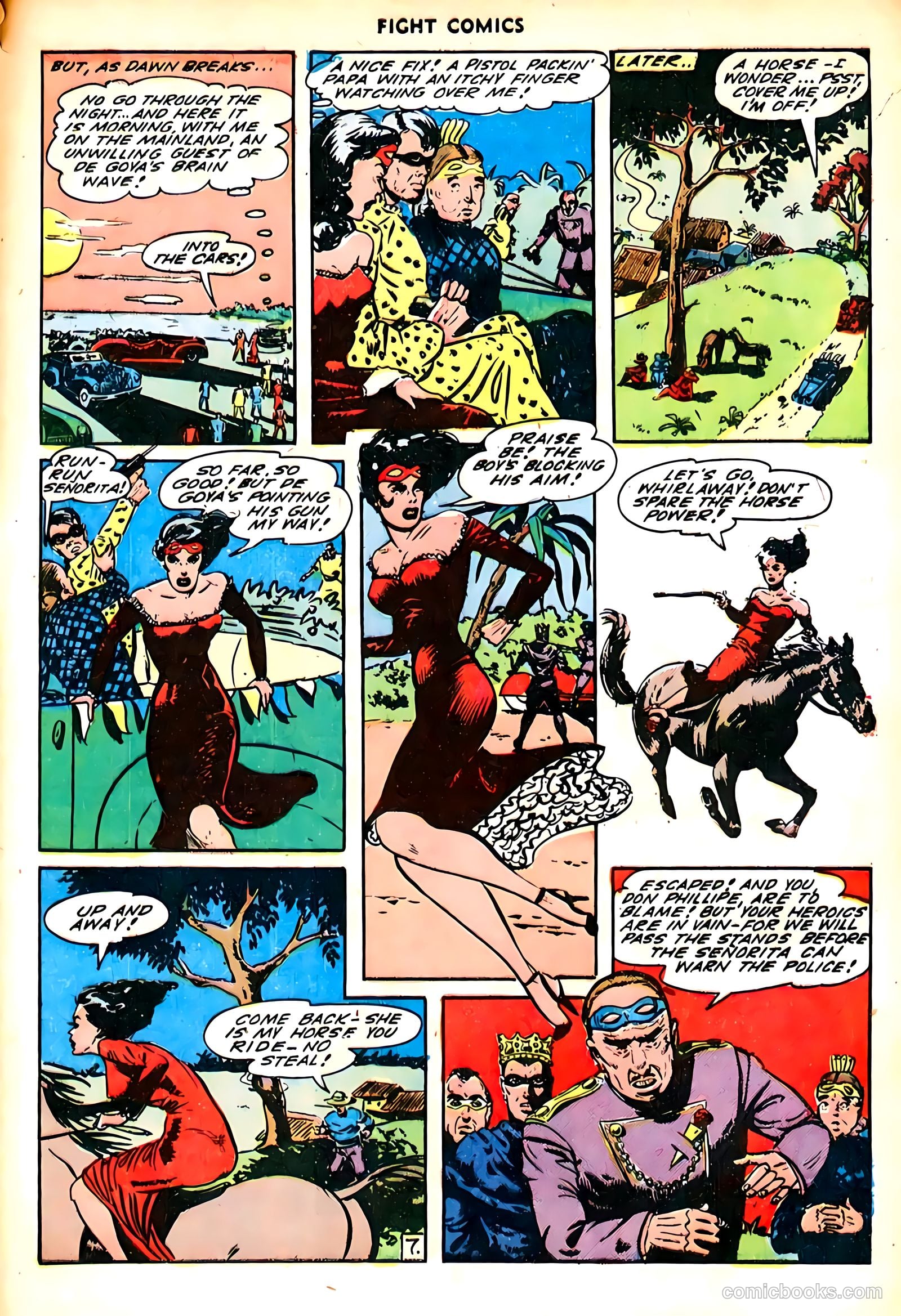 Fight Comics #36 — page 47 of 52