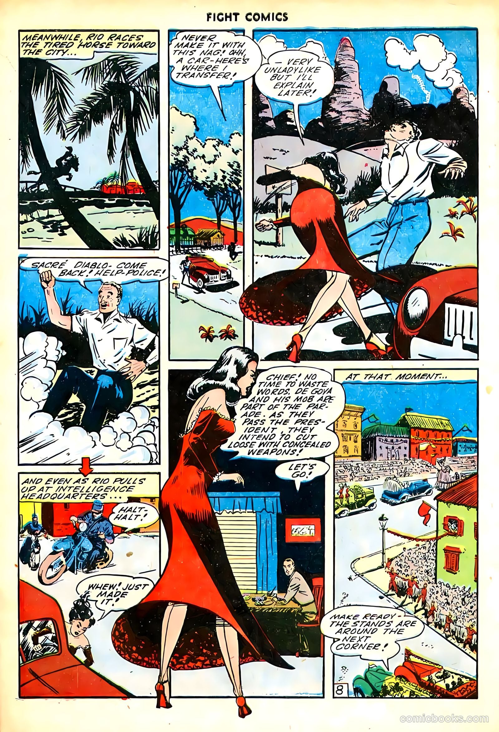 Fight Comics #36 — page 48 of 52