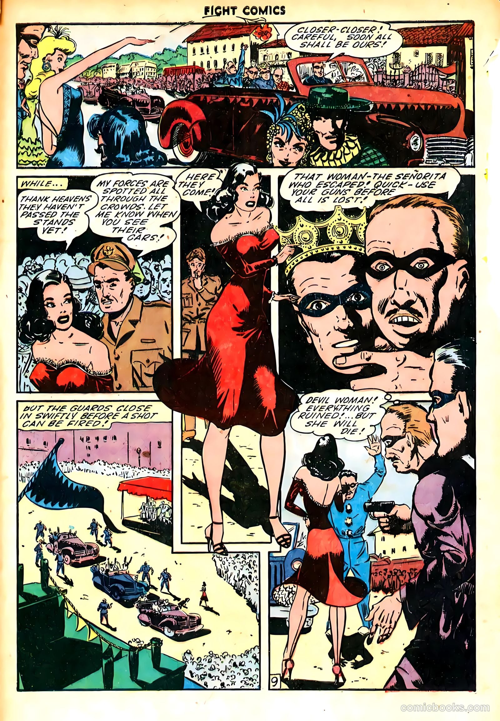 Fight Comics #36 — page 49 of 52