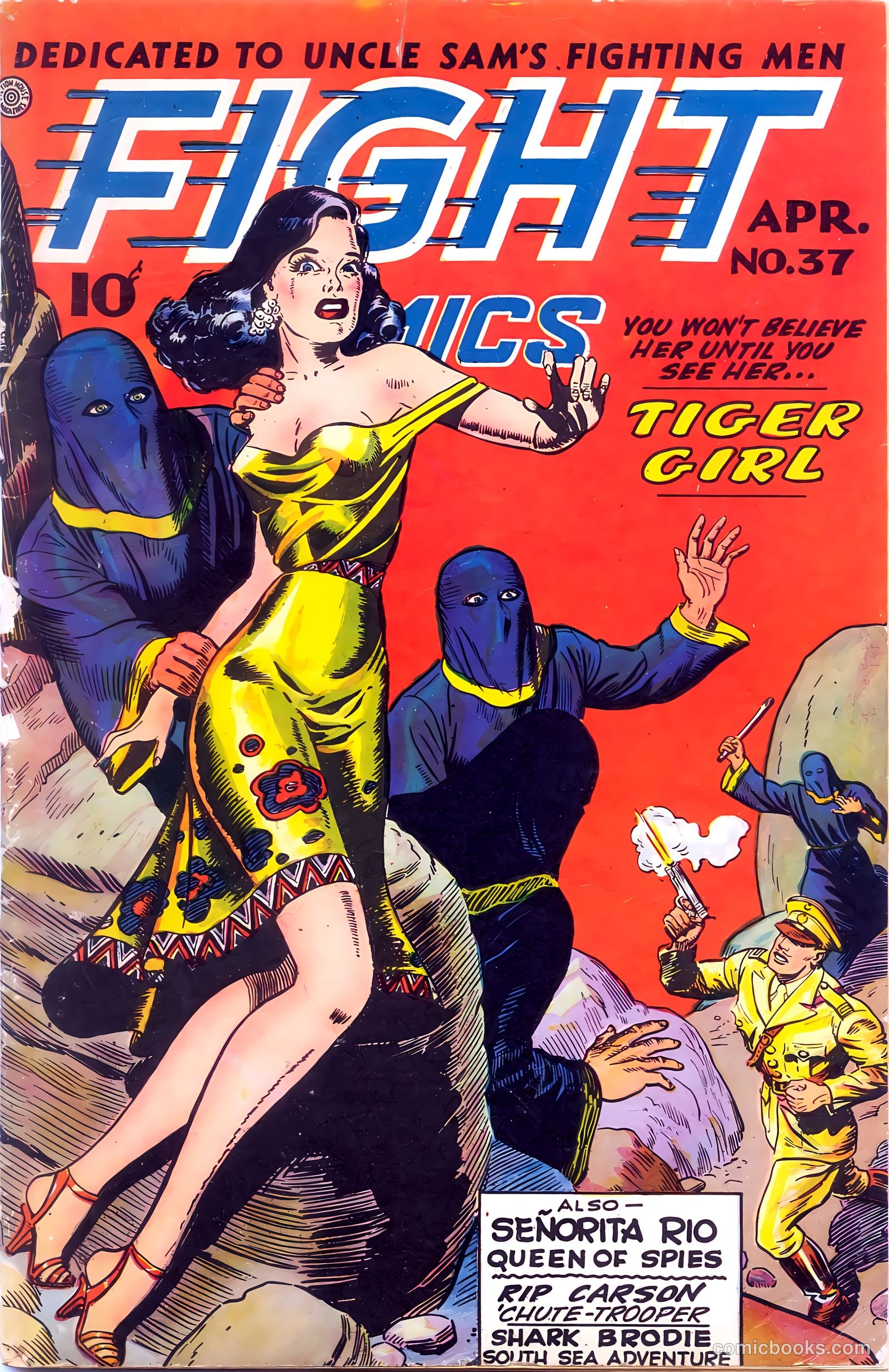 Fight Comics #37 — page 1 of 52