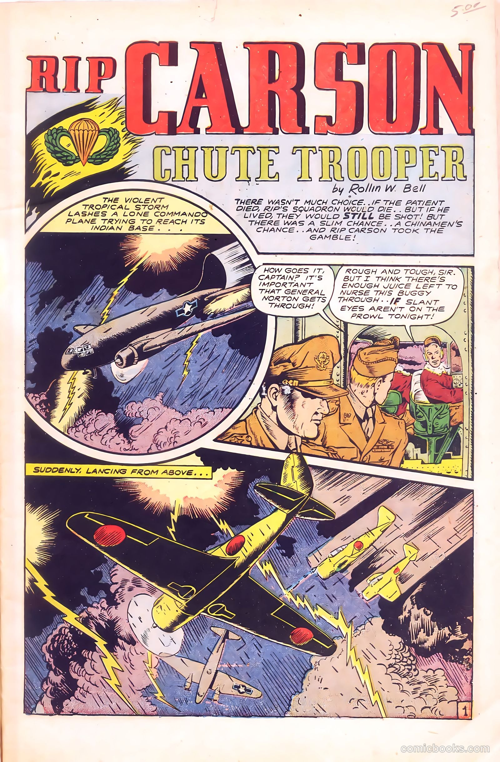 Fight Comics #37 — page 3 of 52