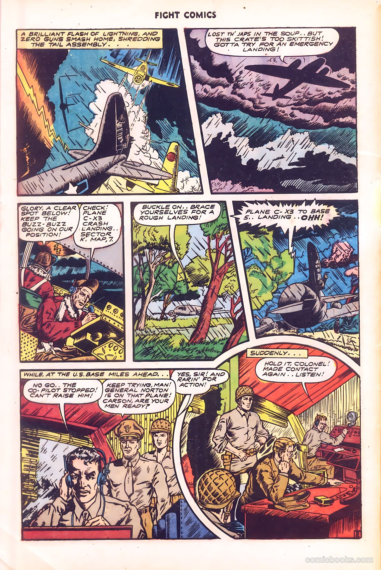 Fight Comics #37 — page 4 of 52
