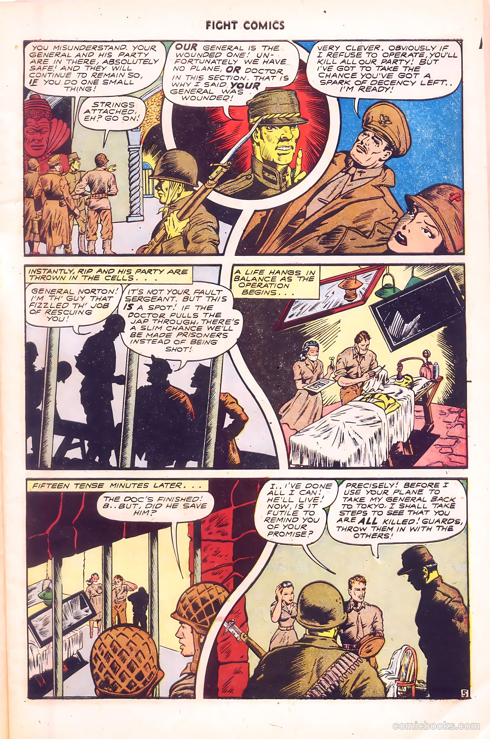 Fight Comics #37 — page 7 of 52