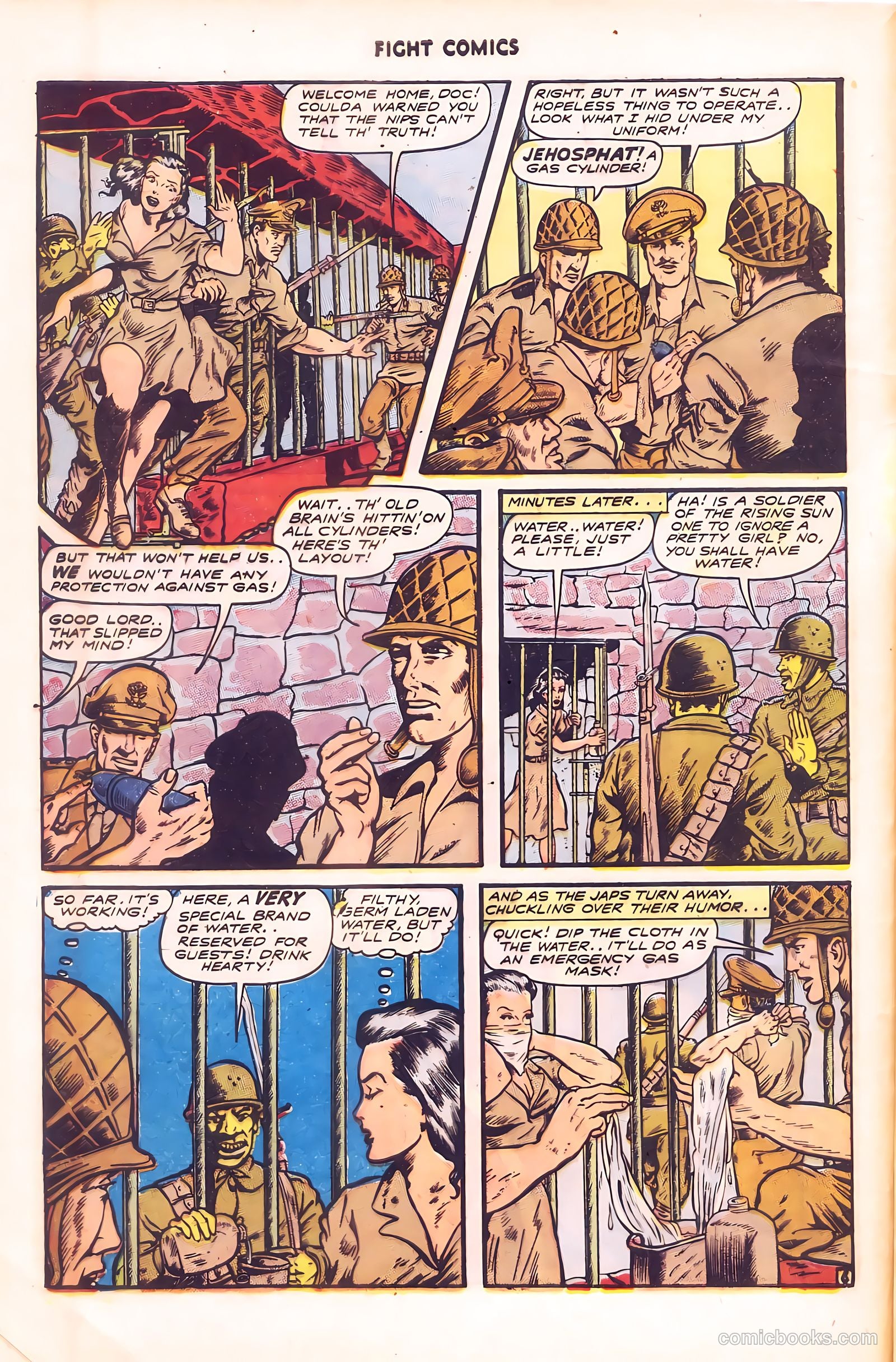 Fight Comics #37 — page 8 of 52
