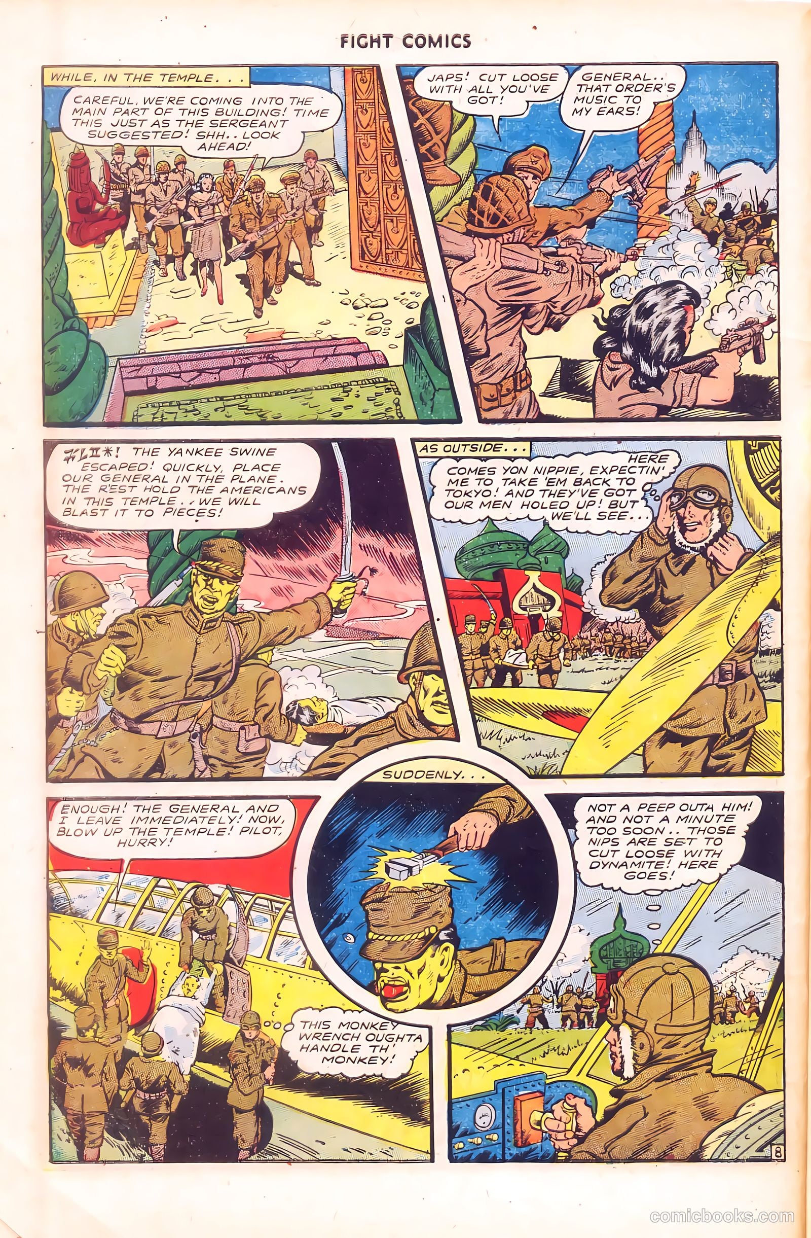 Fight Comics #37 — page 10 of 52
