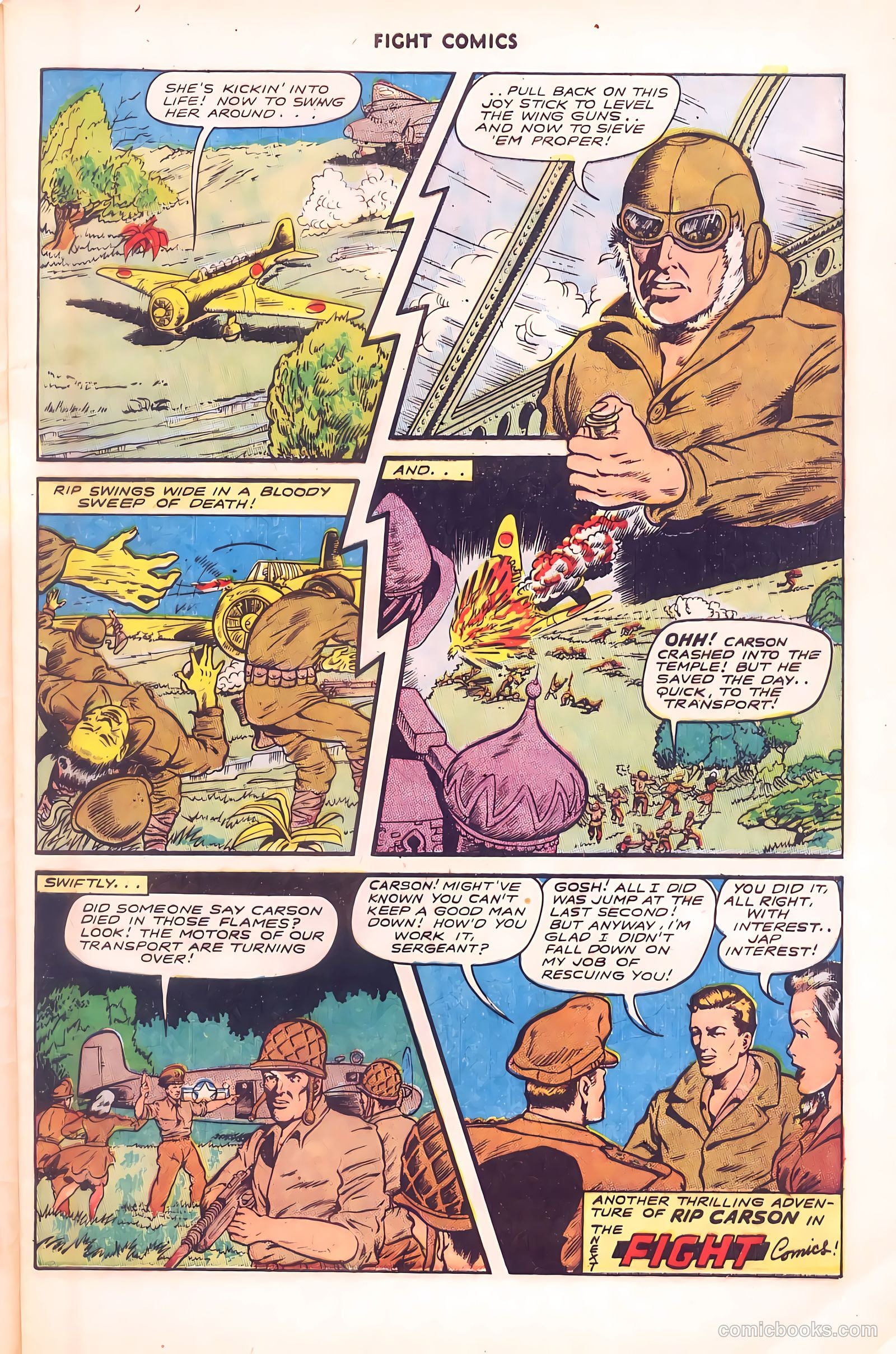 Fight Comics #37 — page 11 of 52