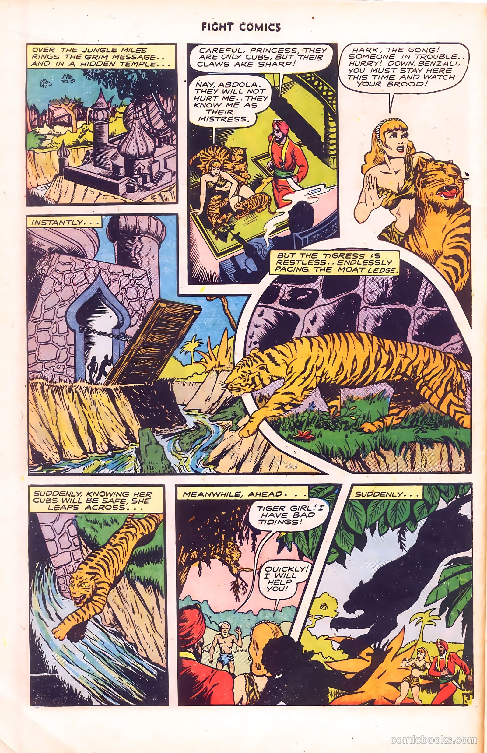Fight Comics #37 — page 14 of 52
