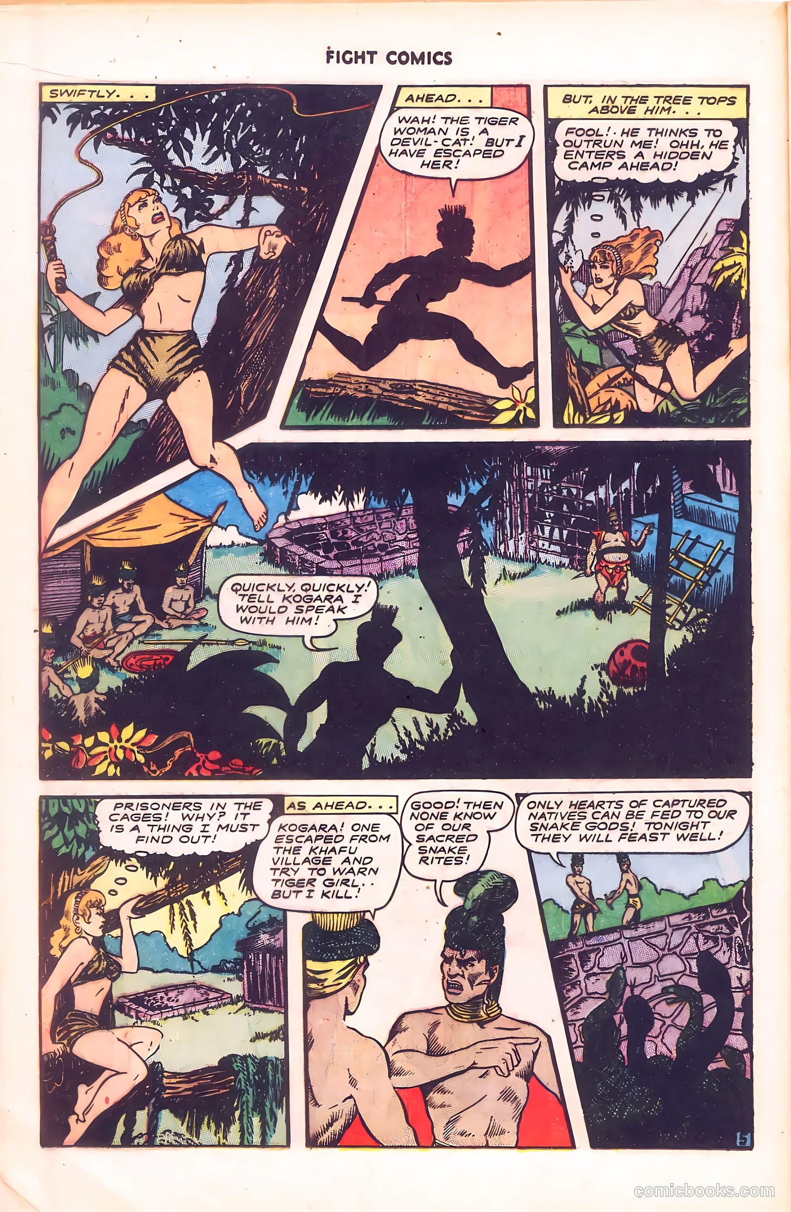 Fight Comics #37 — page 16 of 52