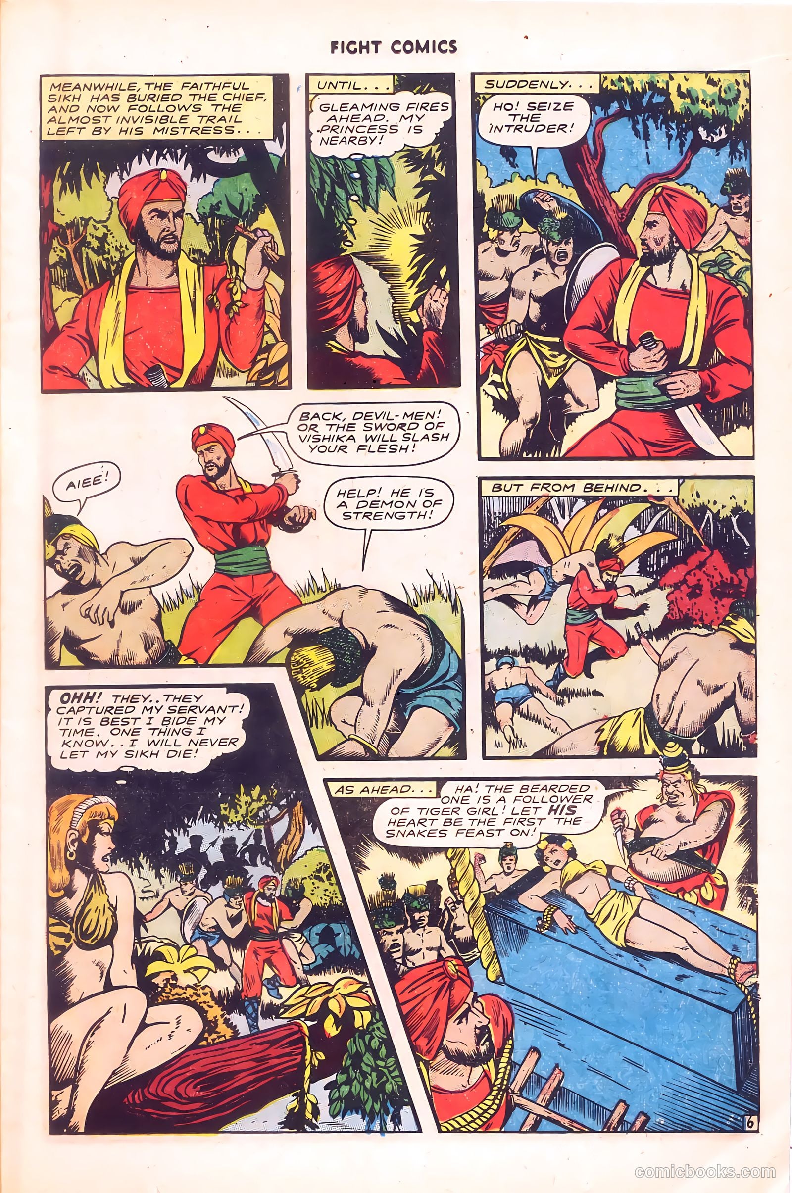 Fight Comics #37 — page 17 of 52