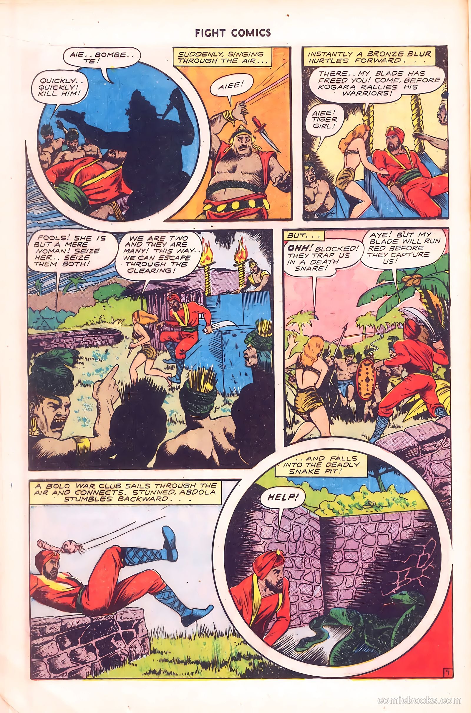 Fight Comics #37 — page 18 of 52