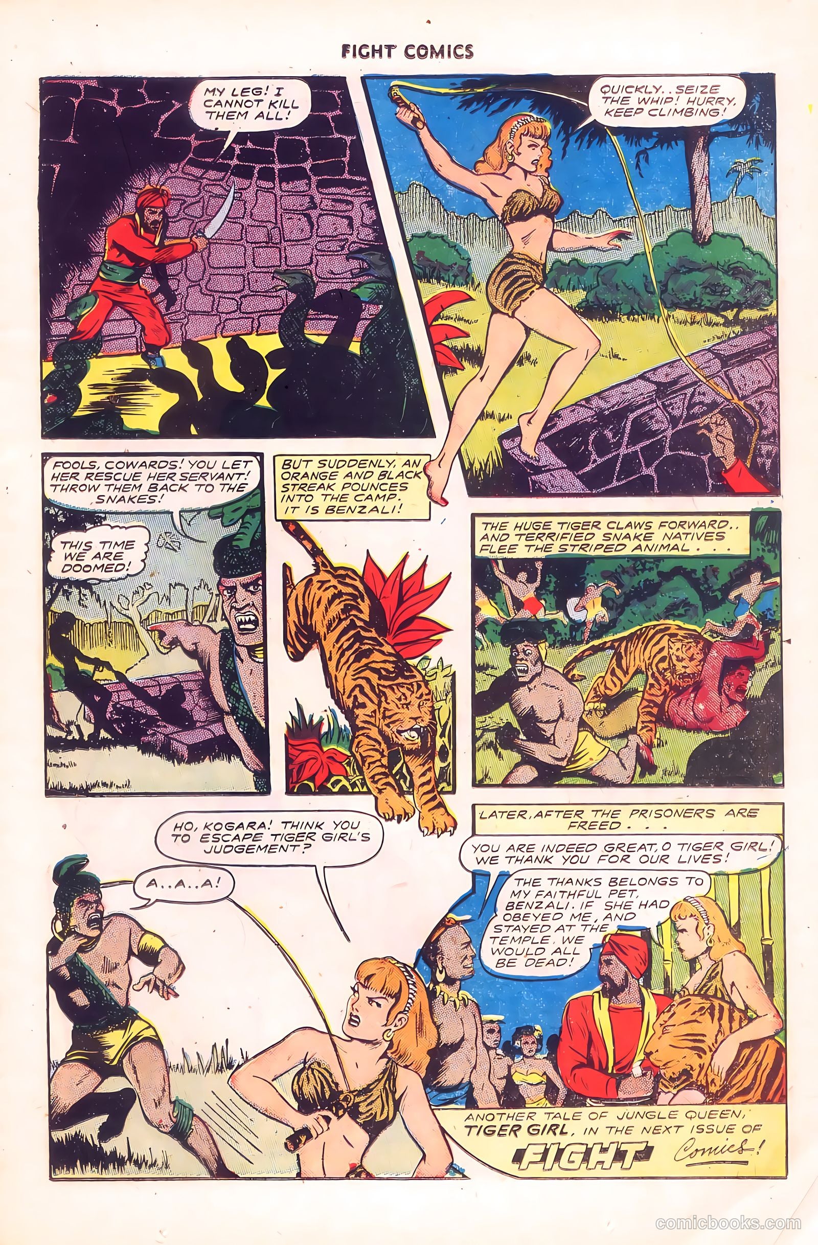 Fight Comics #37 — page 19 of 52