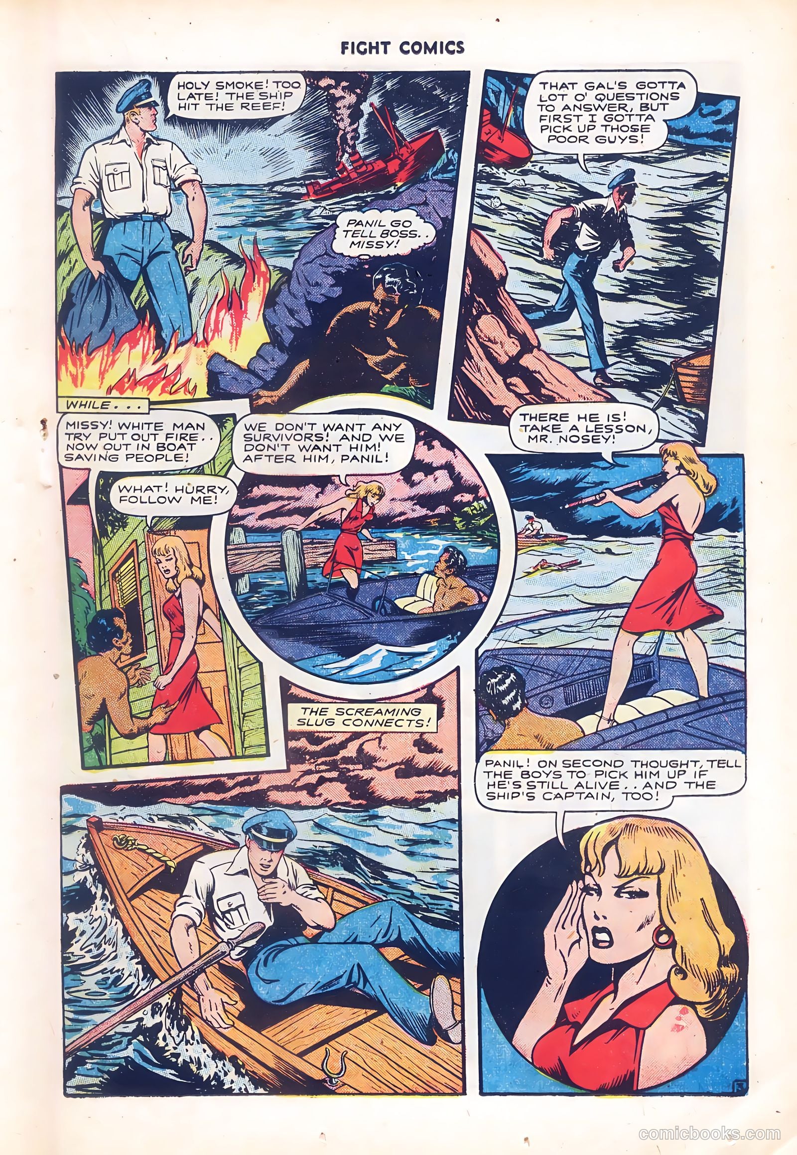 Fight Comics #37 — page 29 of 52